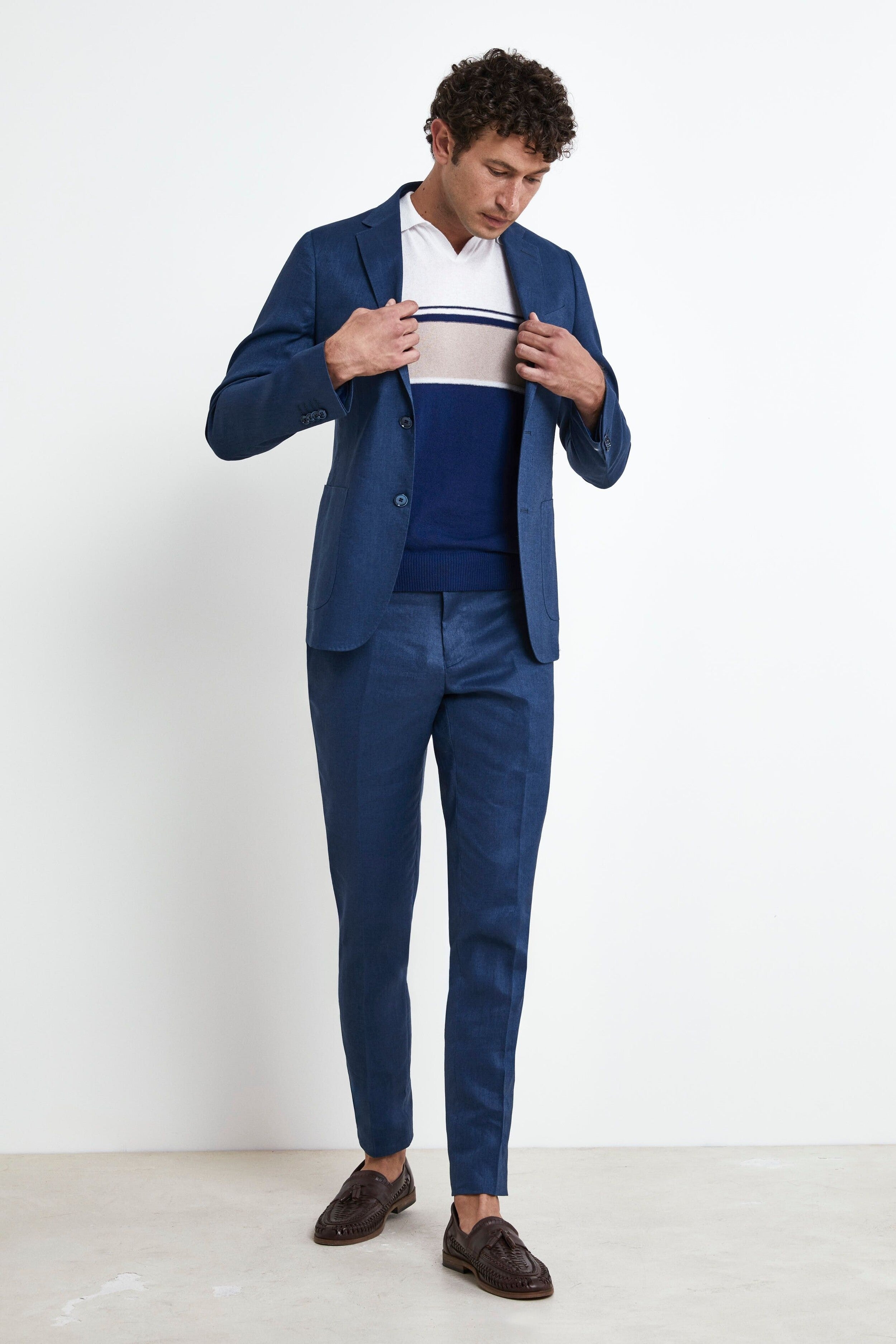 Abito in lino monopetto - JEANS