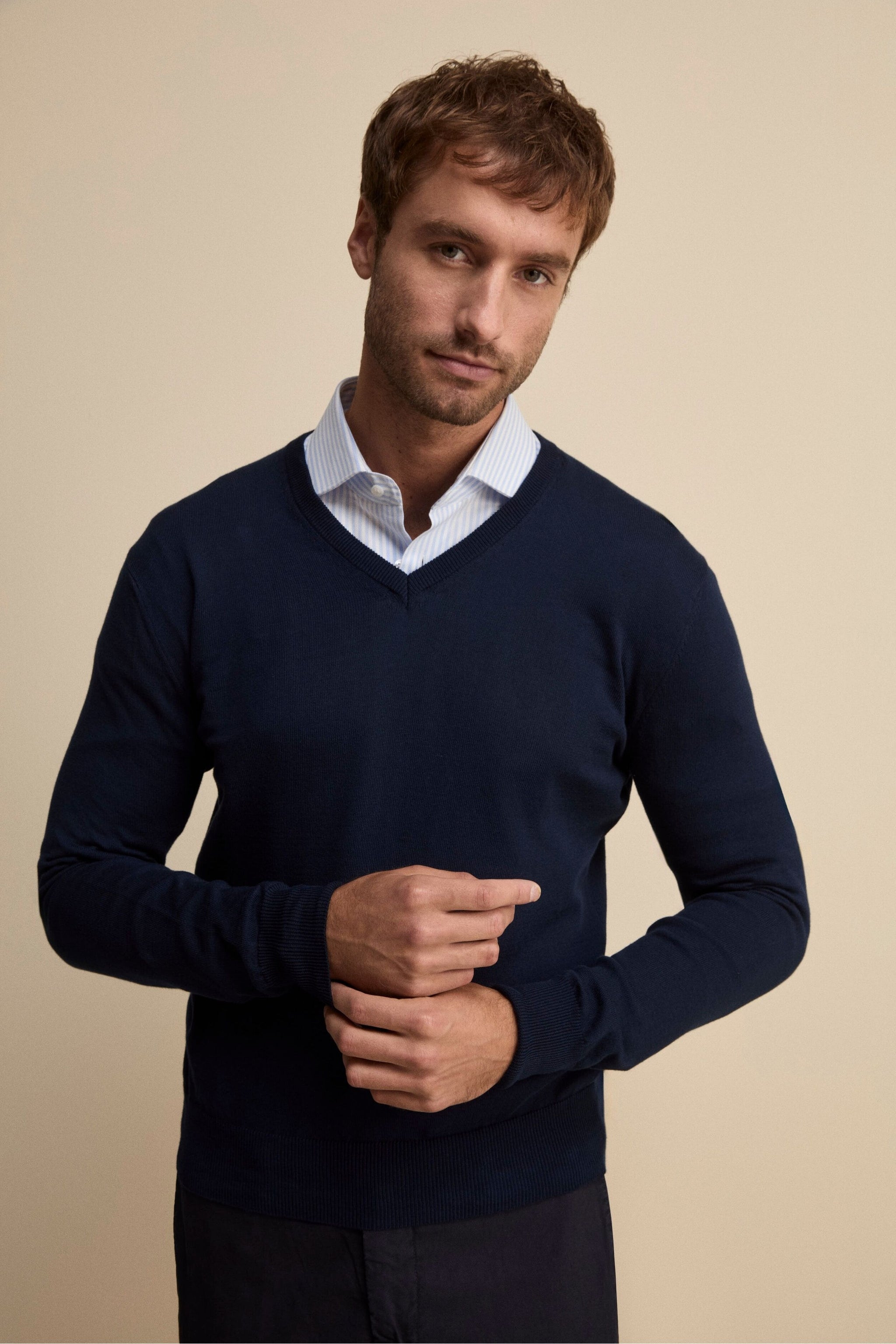 Uomo Maglietta con Scollo a V Creatore Di Problemi Senza Stress Dal Uomo Maglietta con Scollo a V Creatore Di Problemi Senza Stress Dal