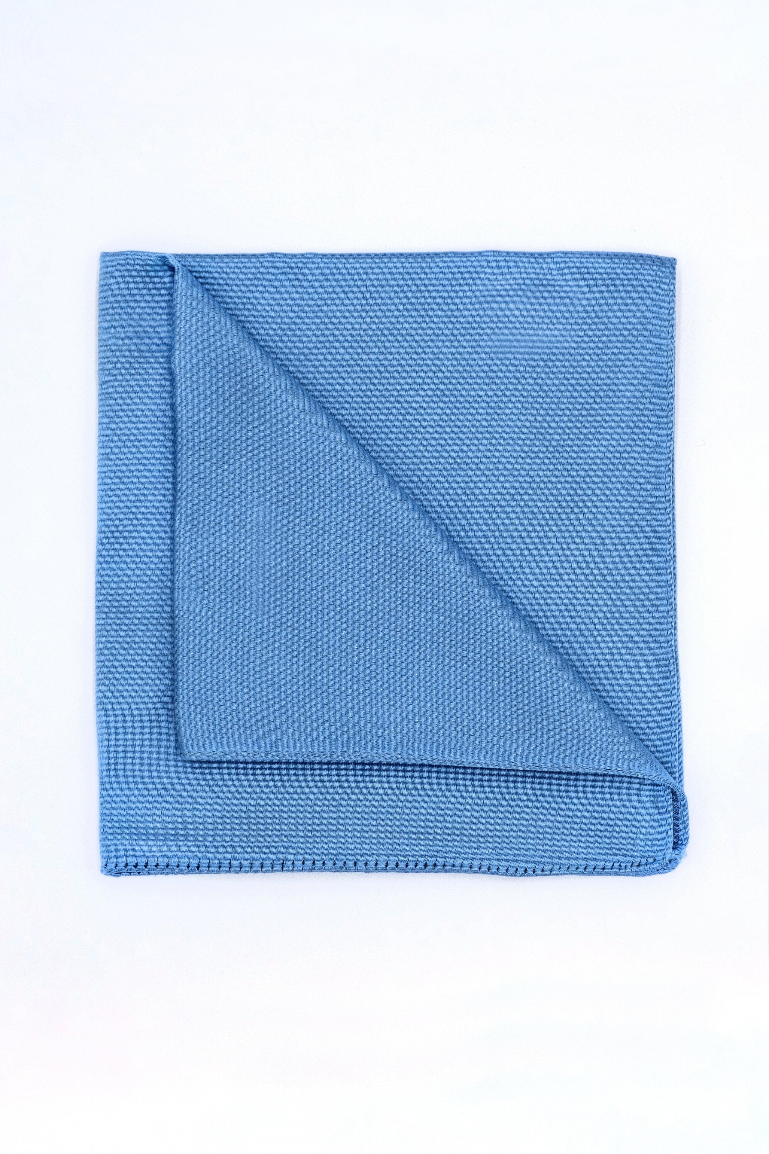 Pochette Elegante in Seta - AZZURRO