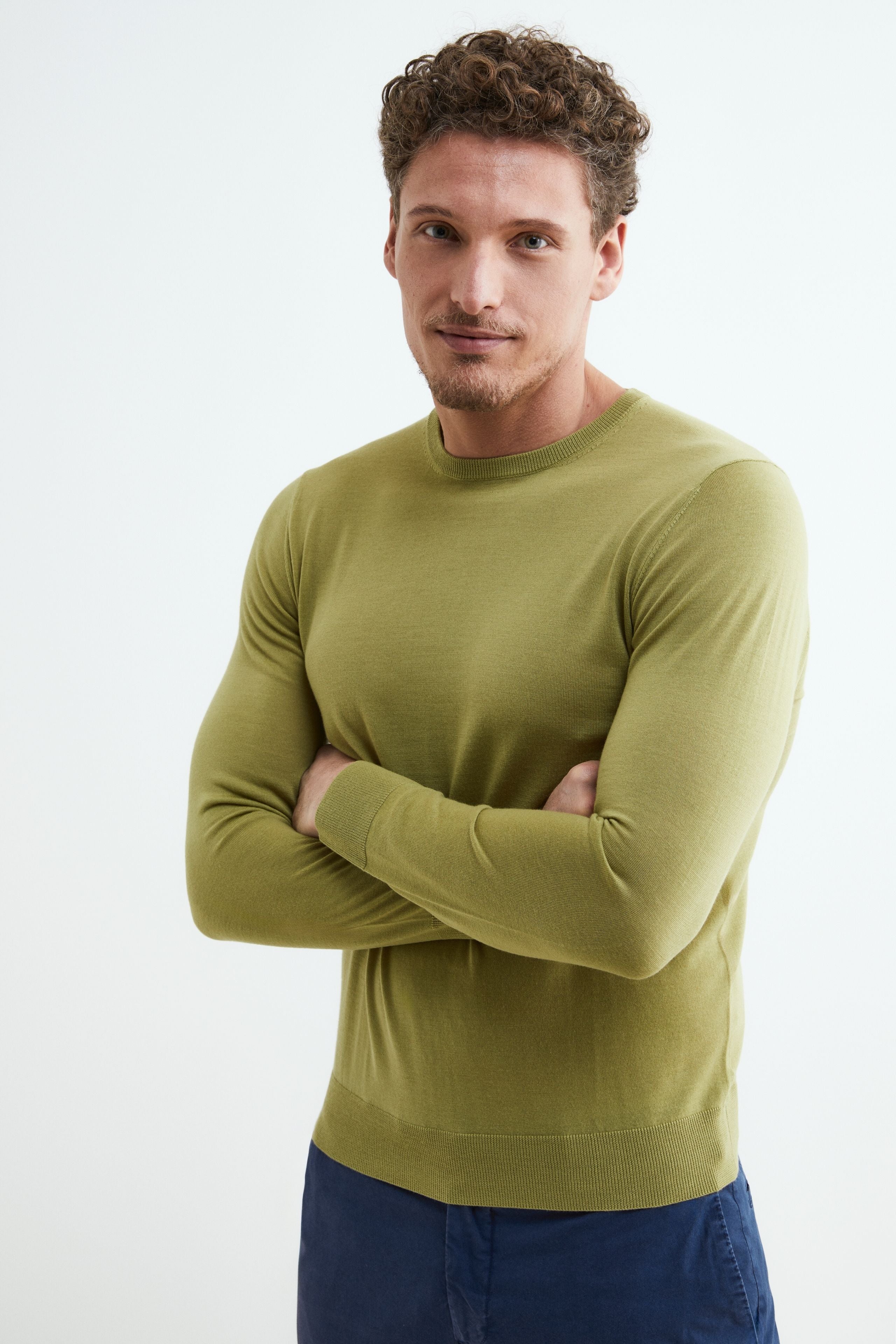 Maglia lana girocollo - OLIO