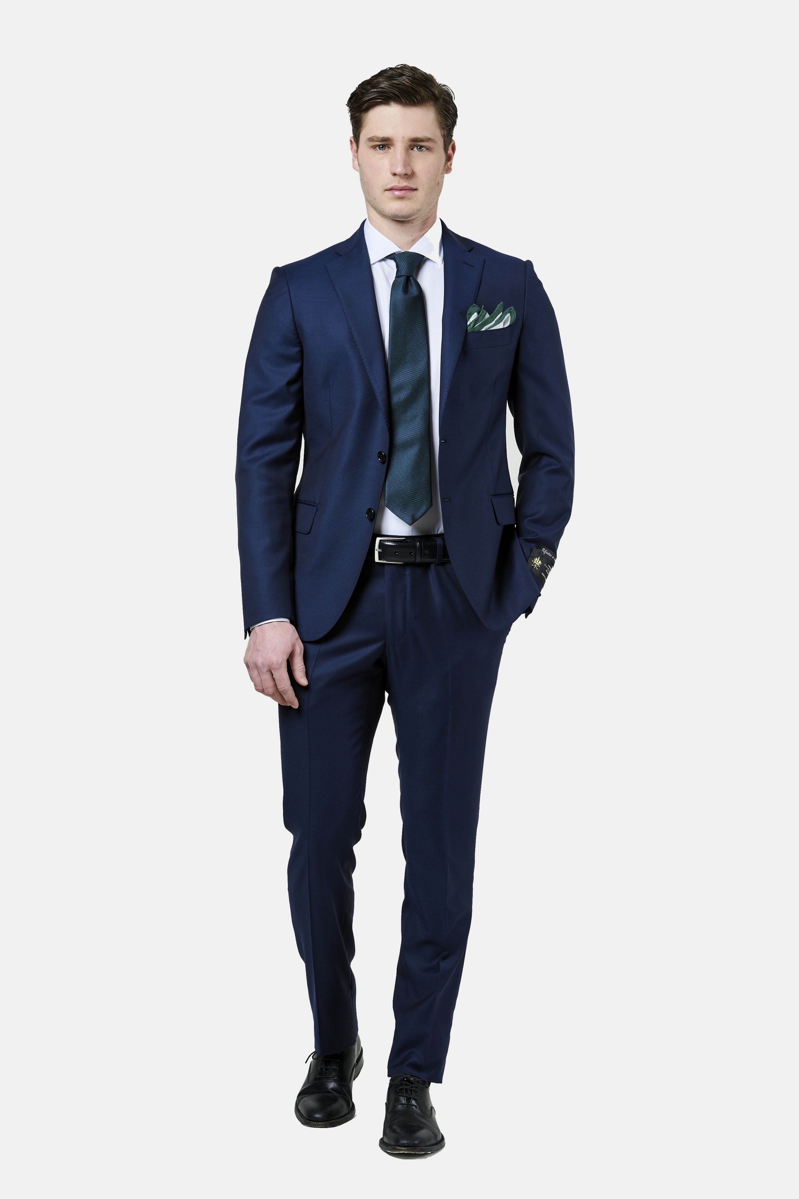Abito blu in lana 150s - BLU