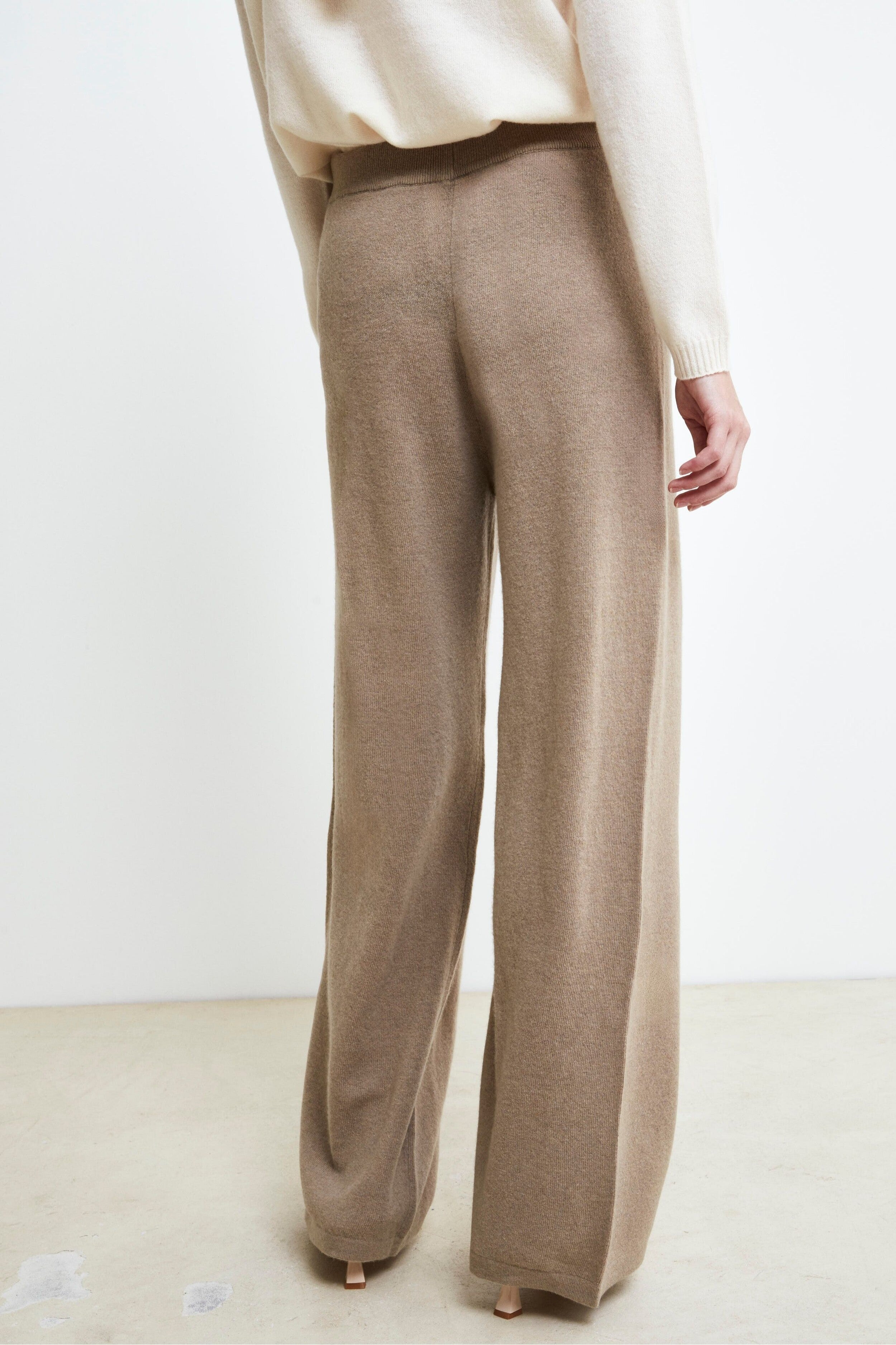 Pantalone in lana e cashmere - CORTECCIA