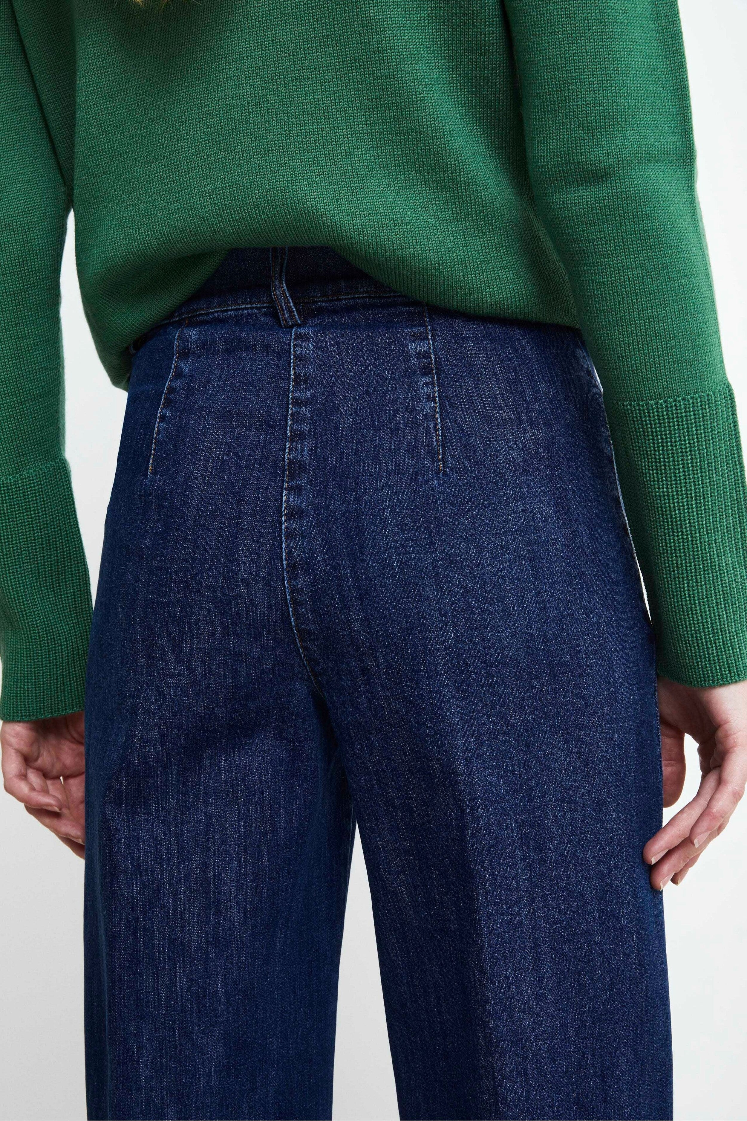 Jeans Palazzo in Cotone - JEANS