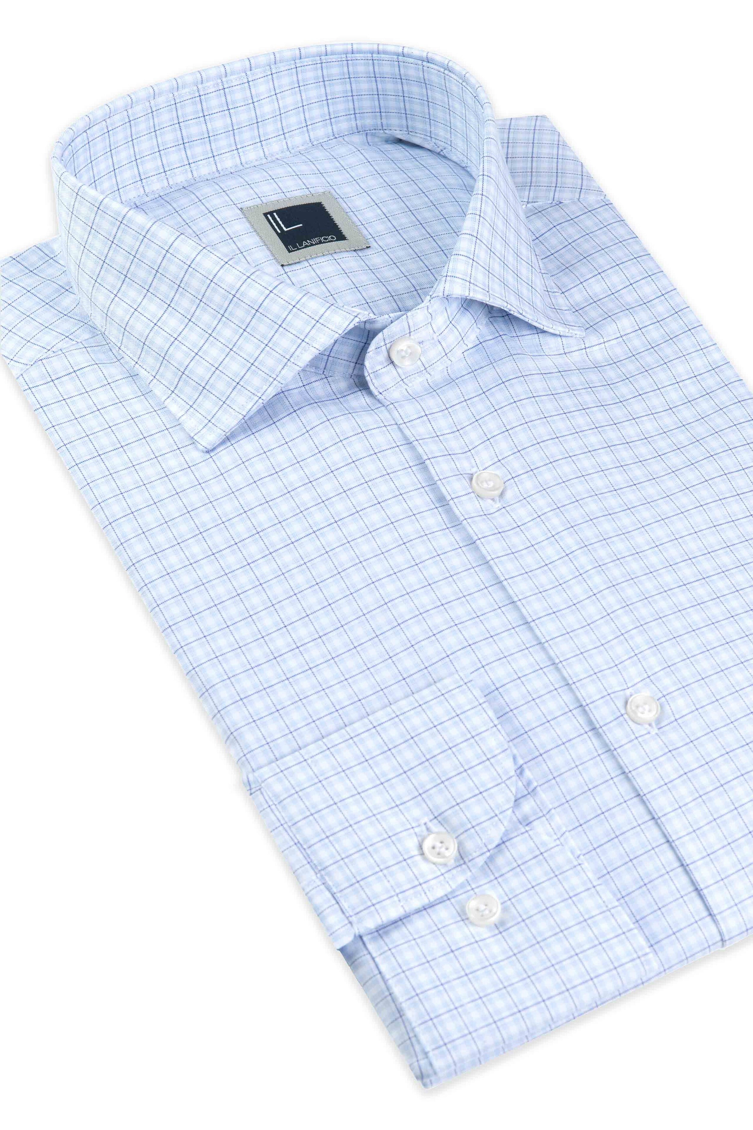Camicia a quadretti - AZZURRO QUADRI