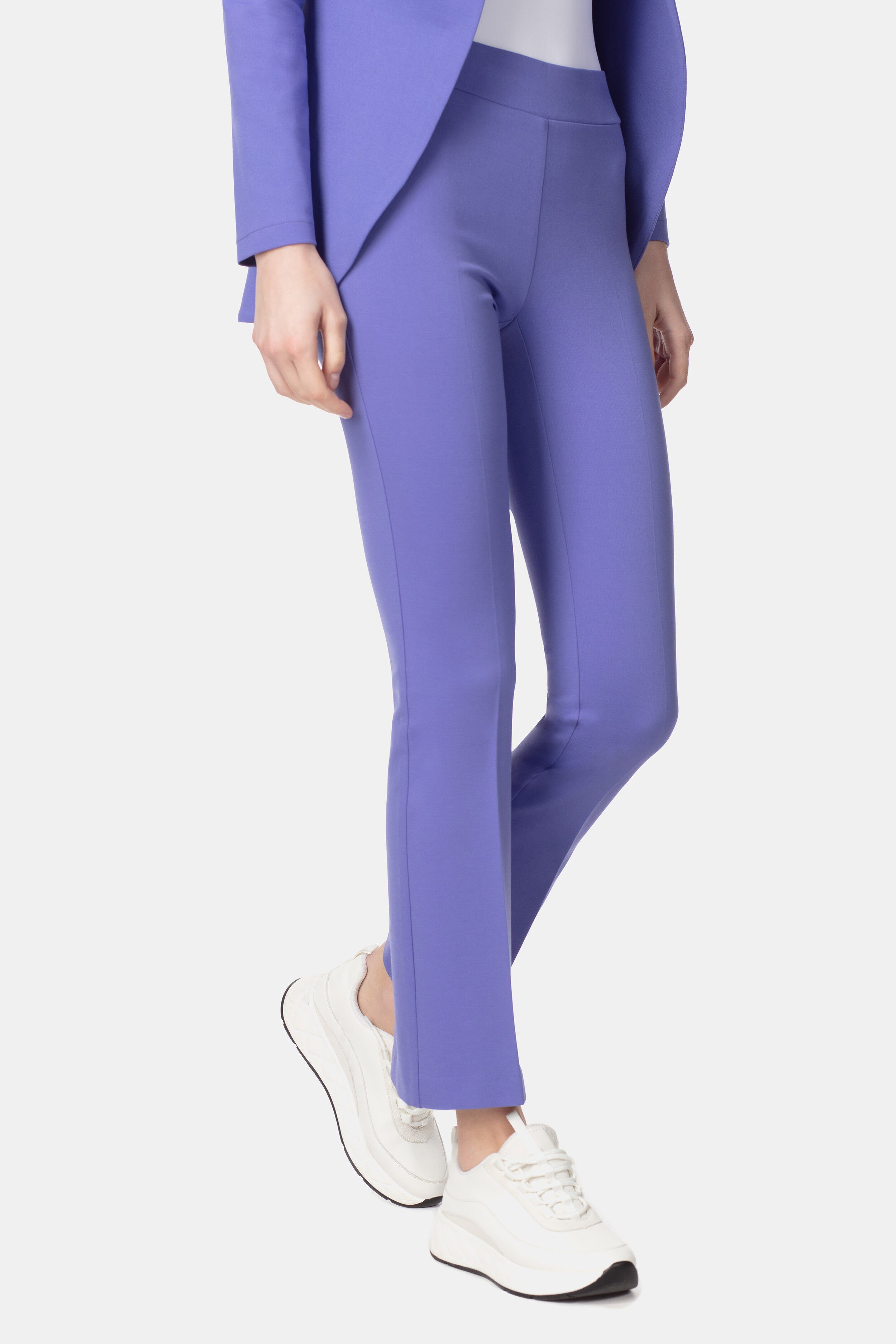 Pantaloni in jersey palazzo - PERVINCA