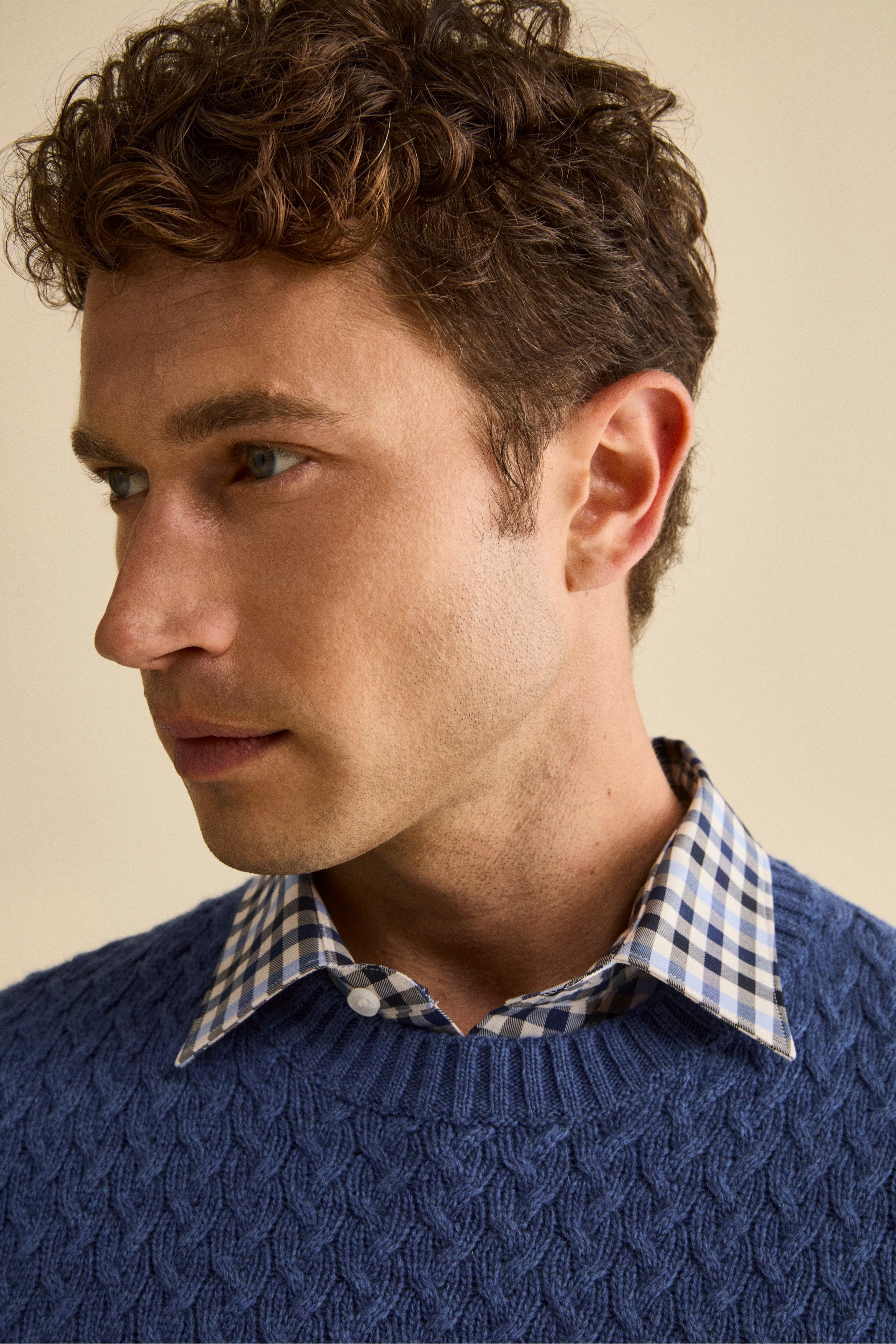 Maglia Girocollo in Lana a Trecce - AVIO