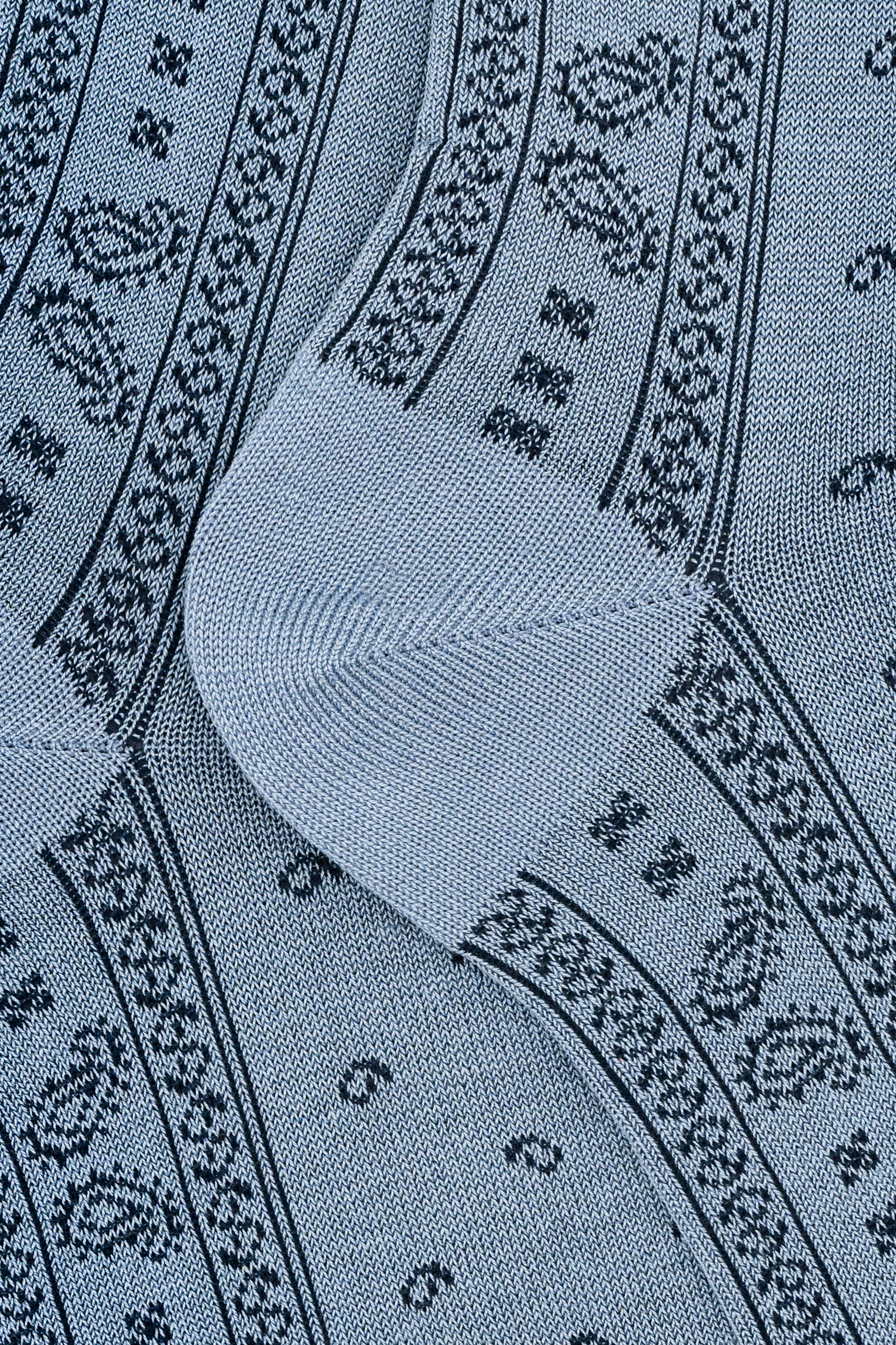Calze Corte in Cotone Fantasia Bandana - PERVINCA