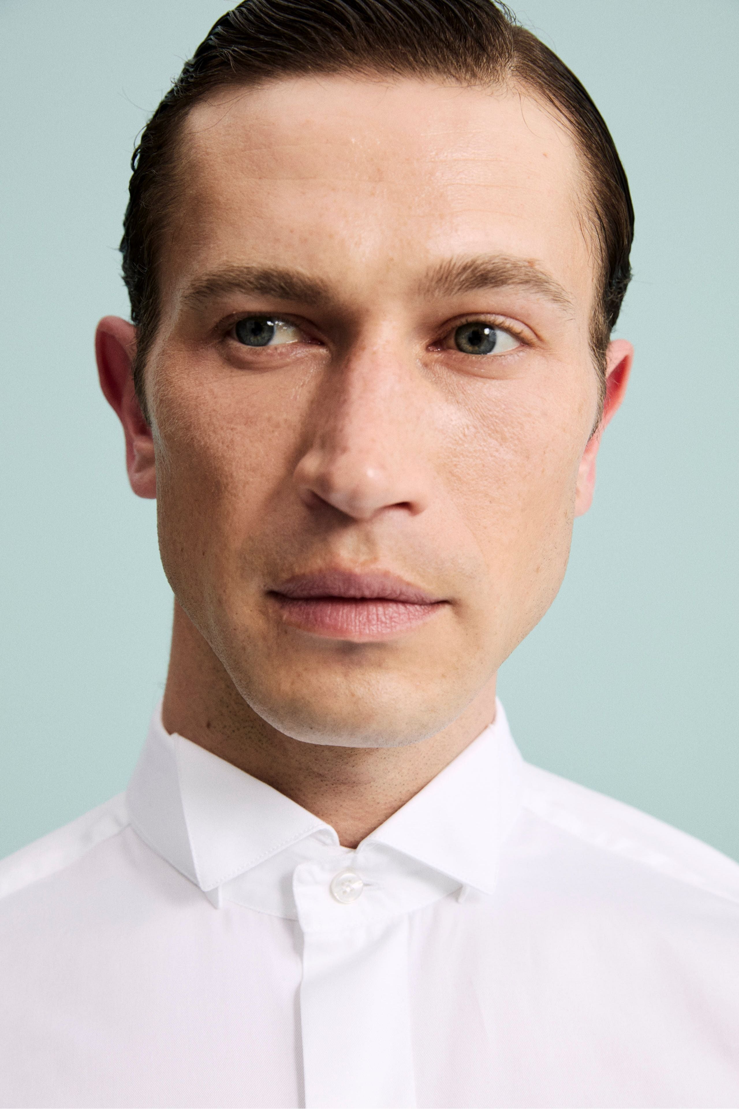 Camicia slim elegante - BIANCO