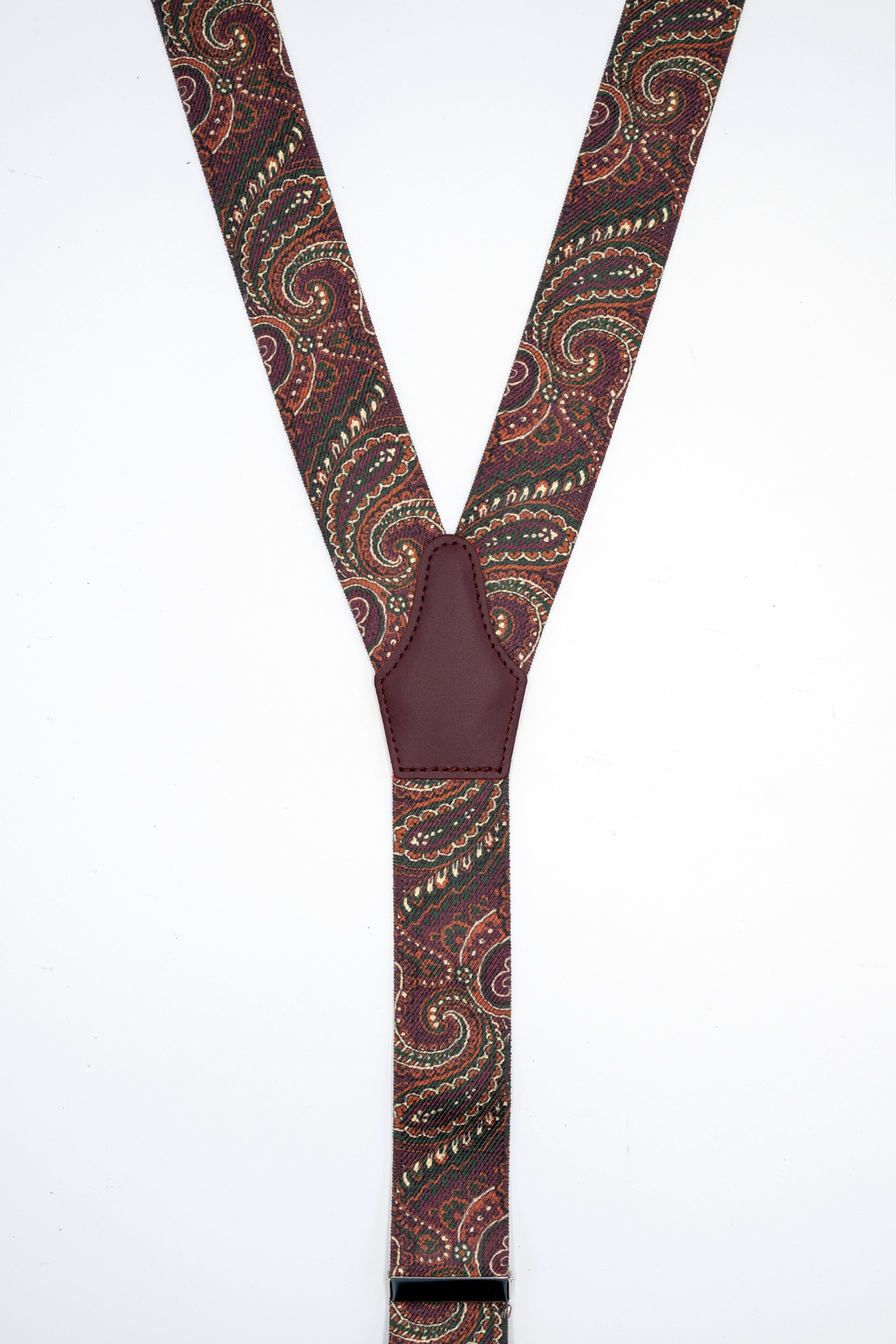 Bretelle con Clip e Asole in Pelle - FANTASIA