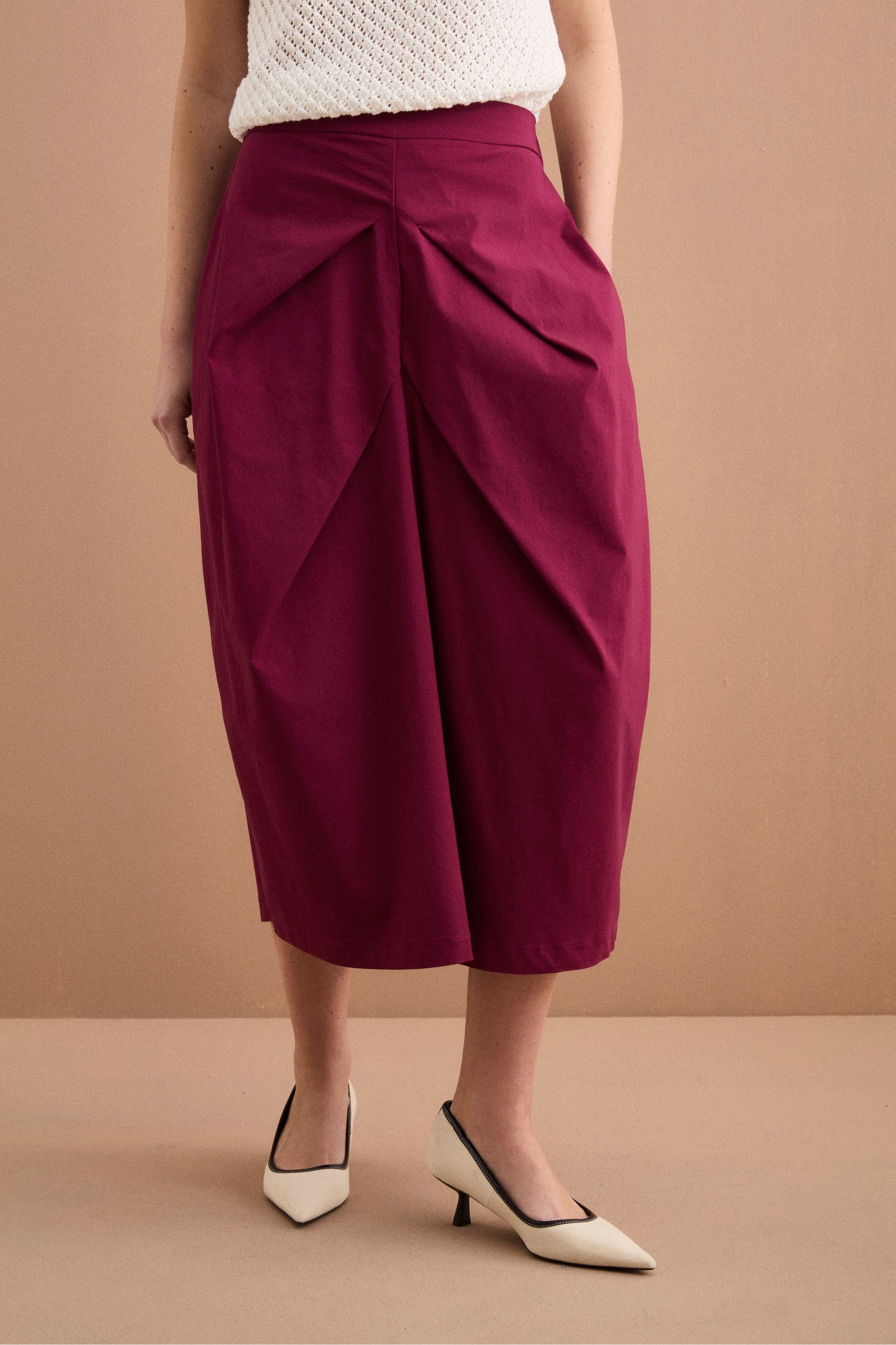 Gonna Lunga in Bengalina con Pinces - BORDEAUX