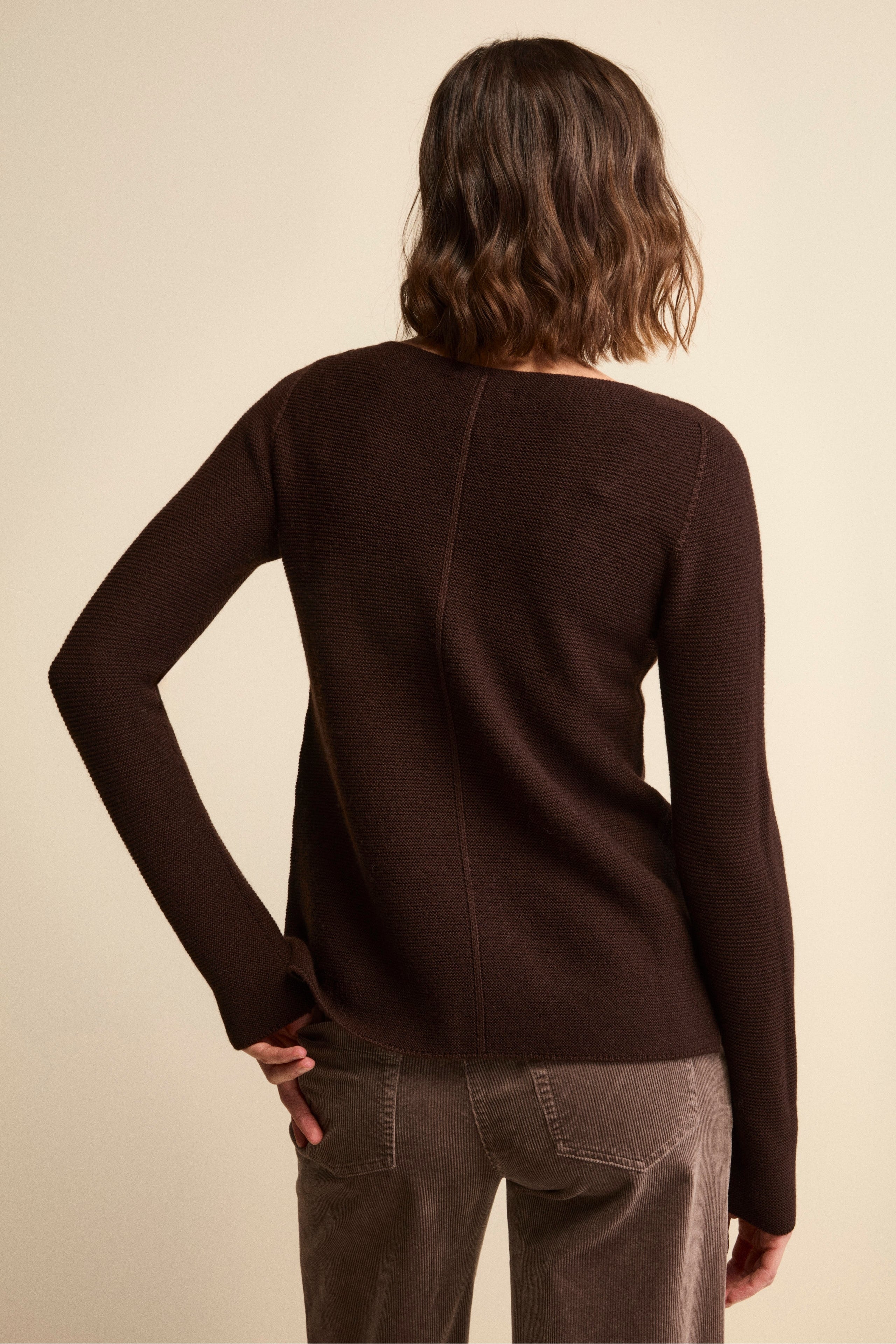 Maglia Barchetta in Lana Merino - T.MORO