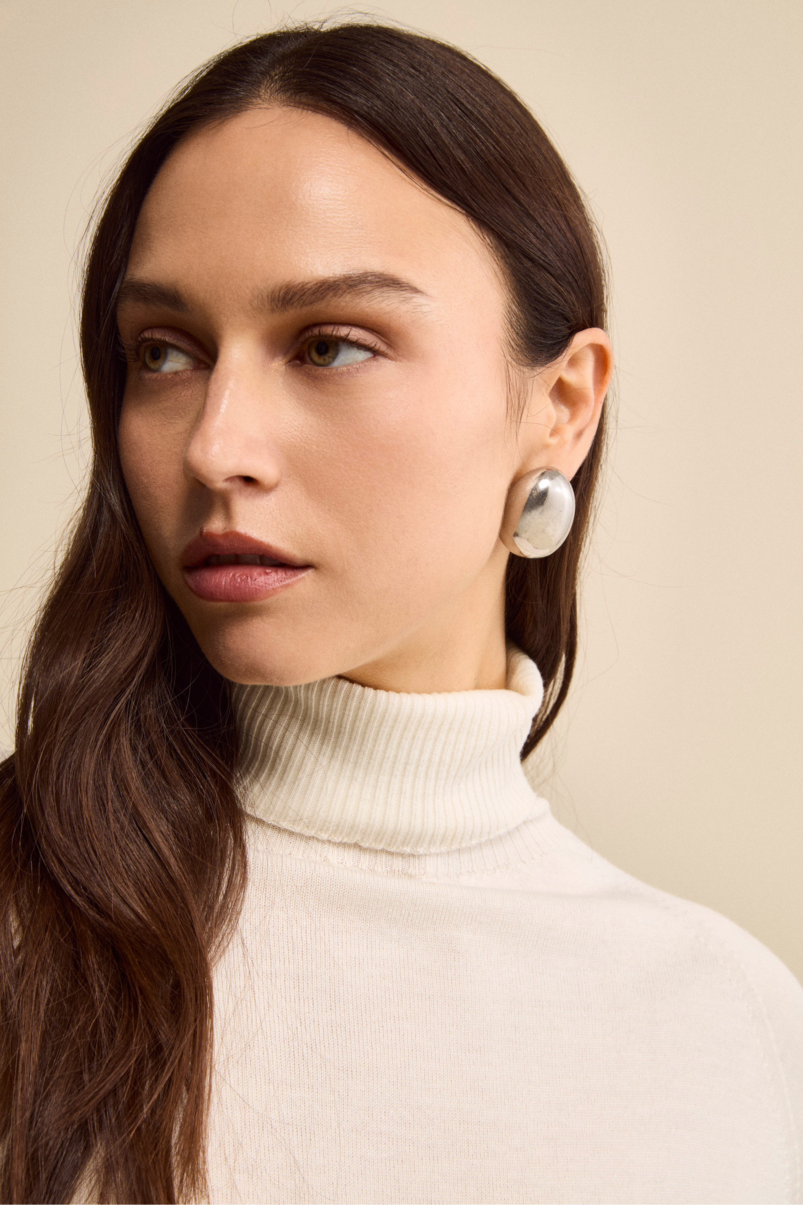 Dolcevita Raglan in Lana Merino - ECRU