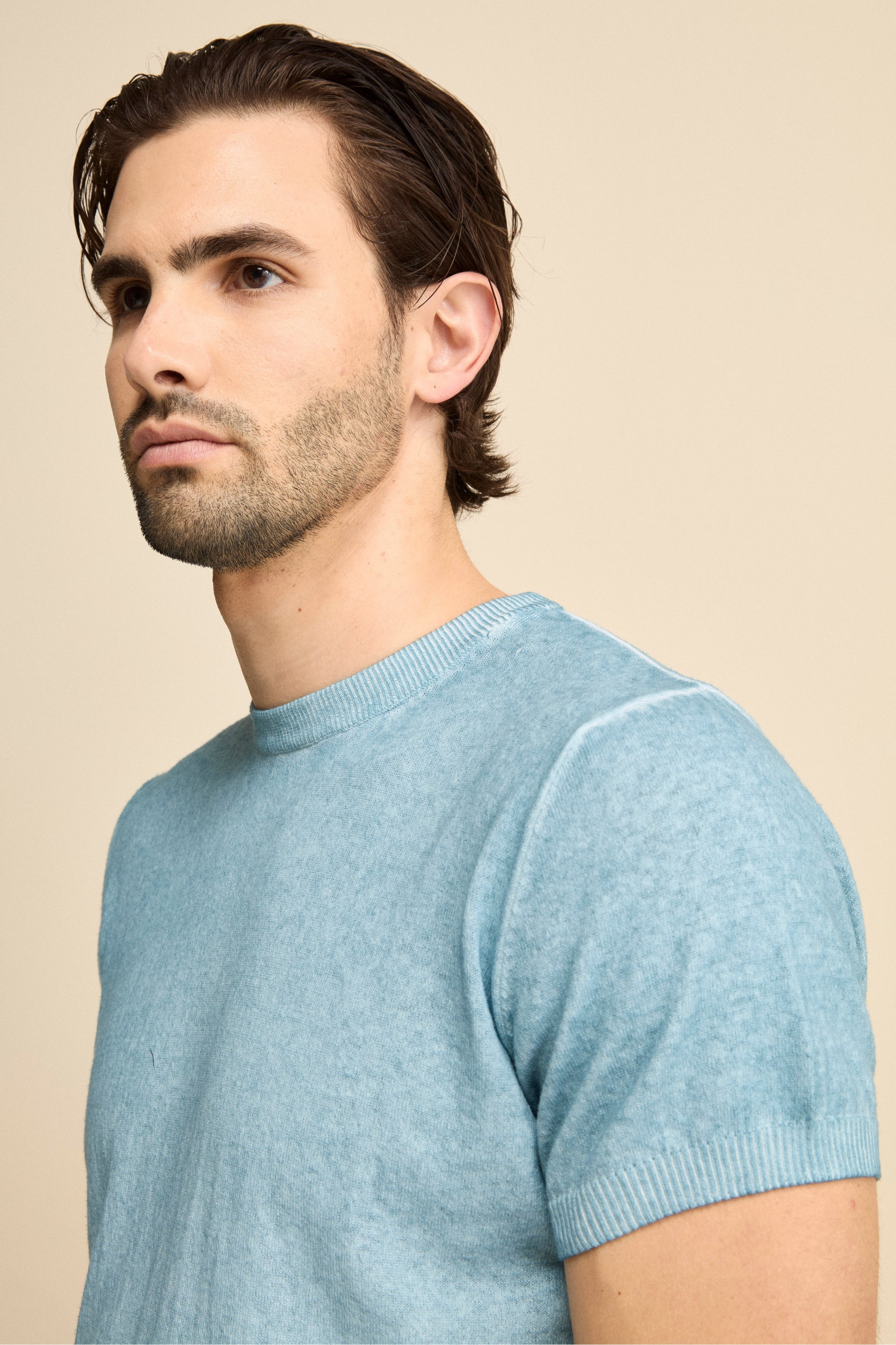 T-Shirt Rasata in Cotone Crêpe - AVIO