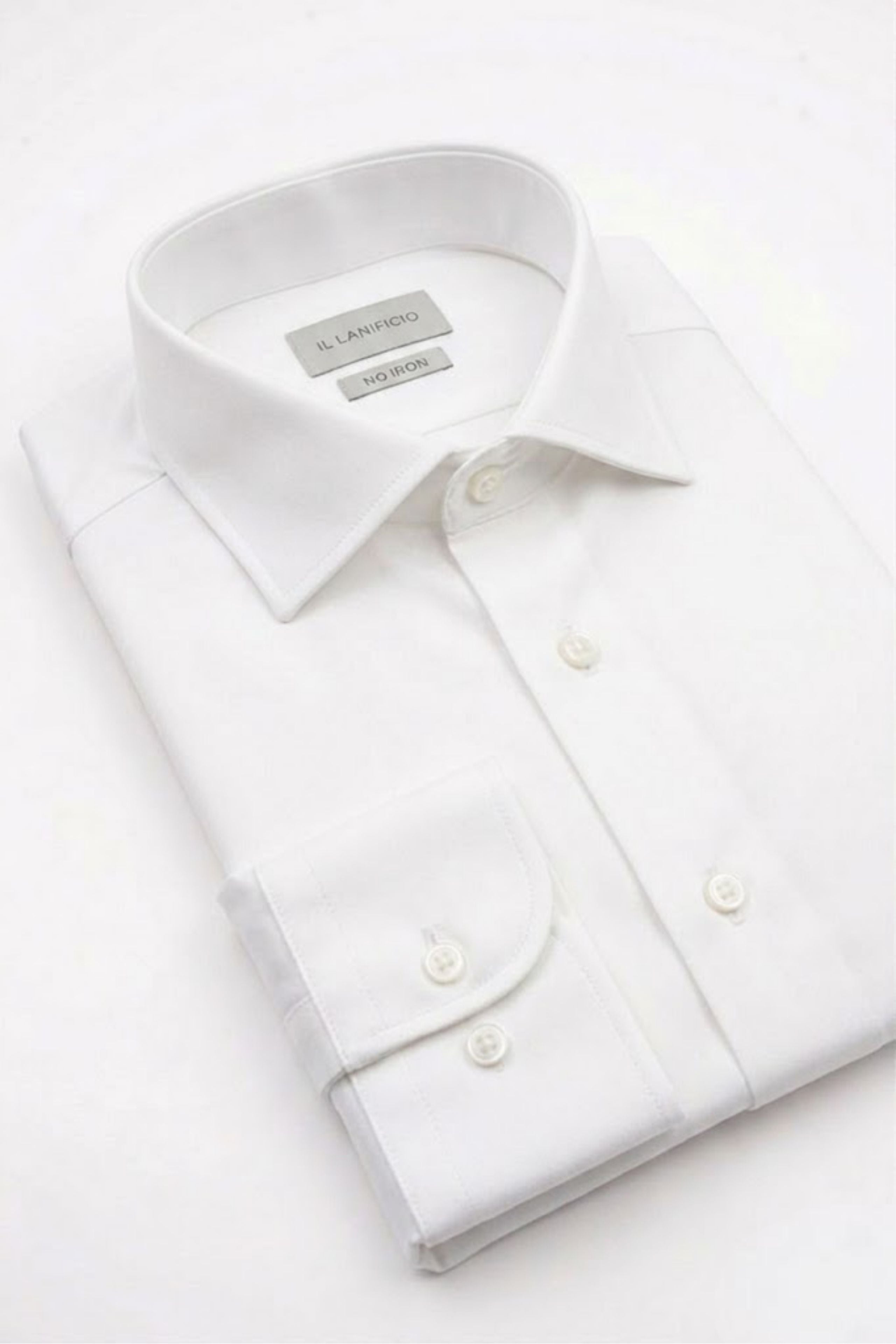 Camicia Regular Fit No Iron - BIANCO