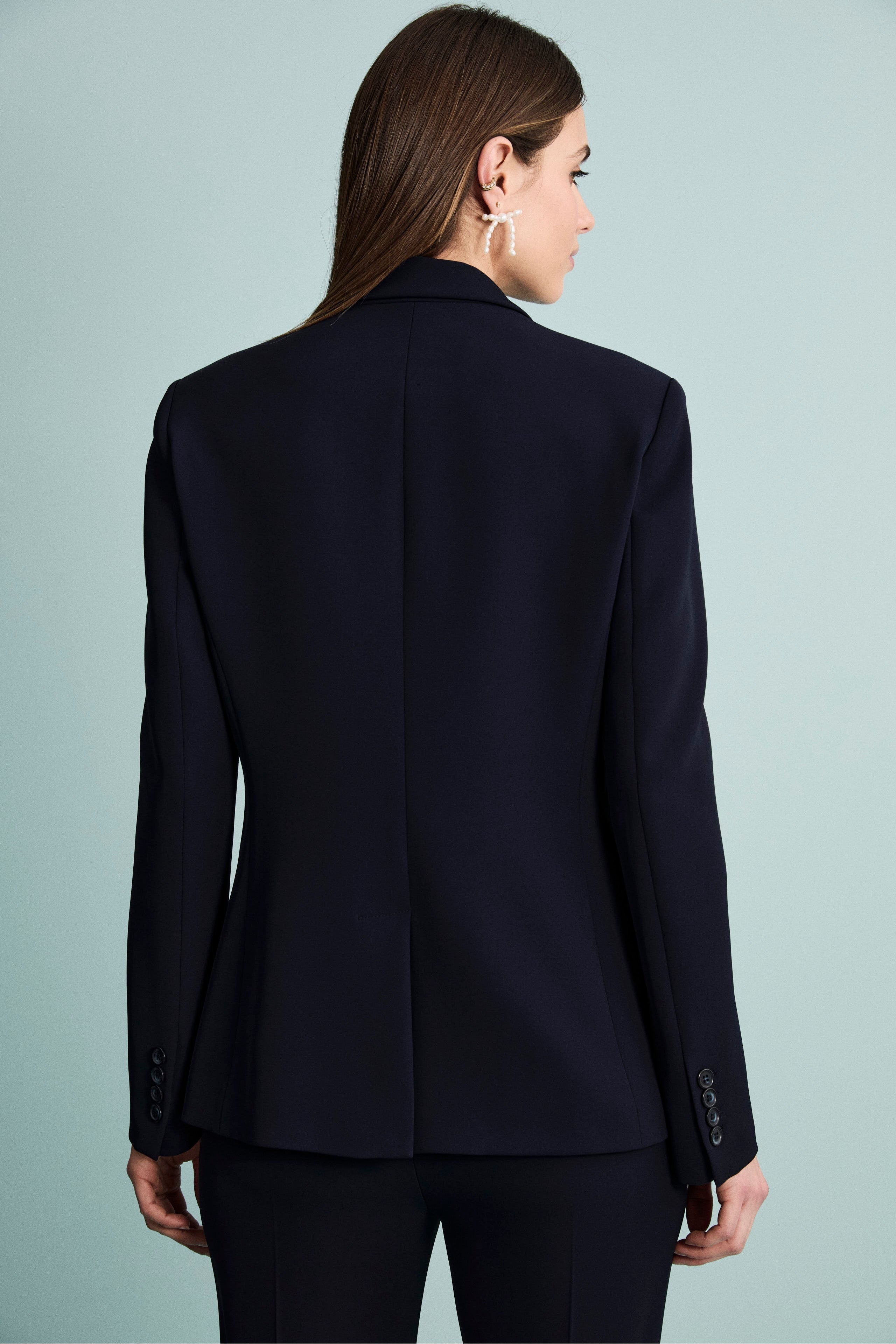 Blazer Cady da Cerimonia Monopetto - BLU