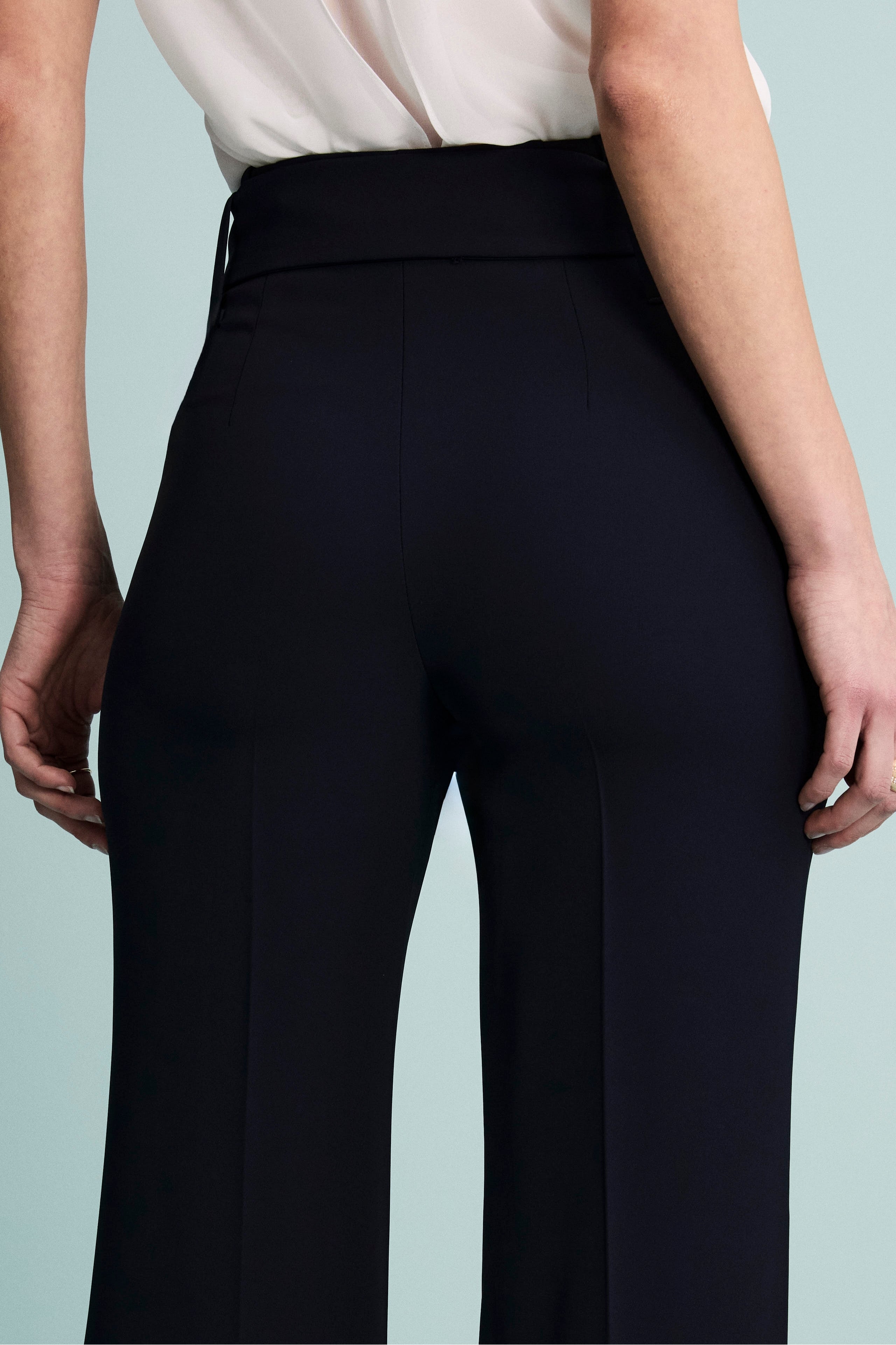 Pantalone a Palazzo con Fusciacca - BLU