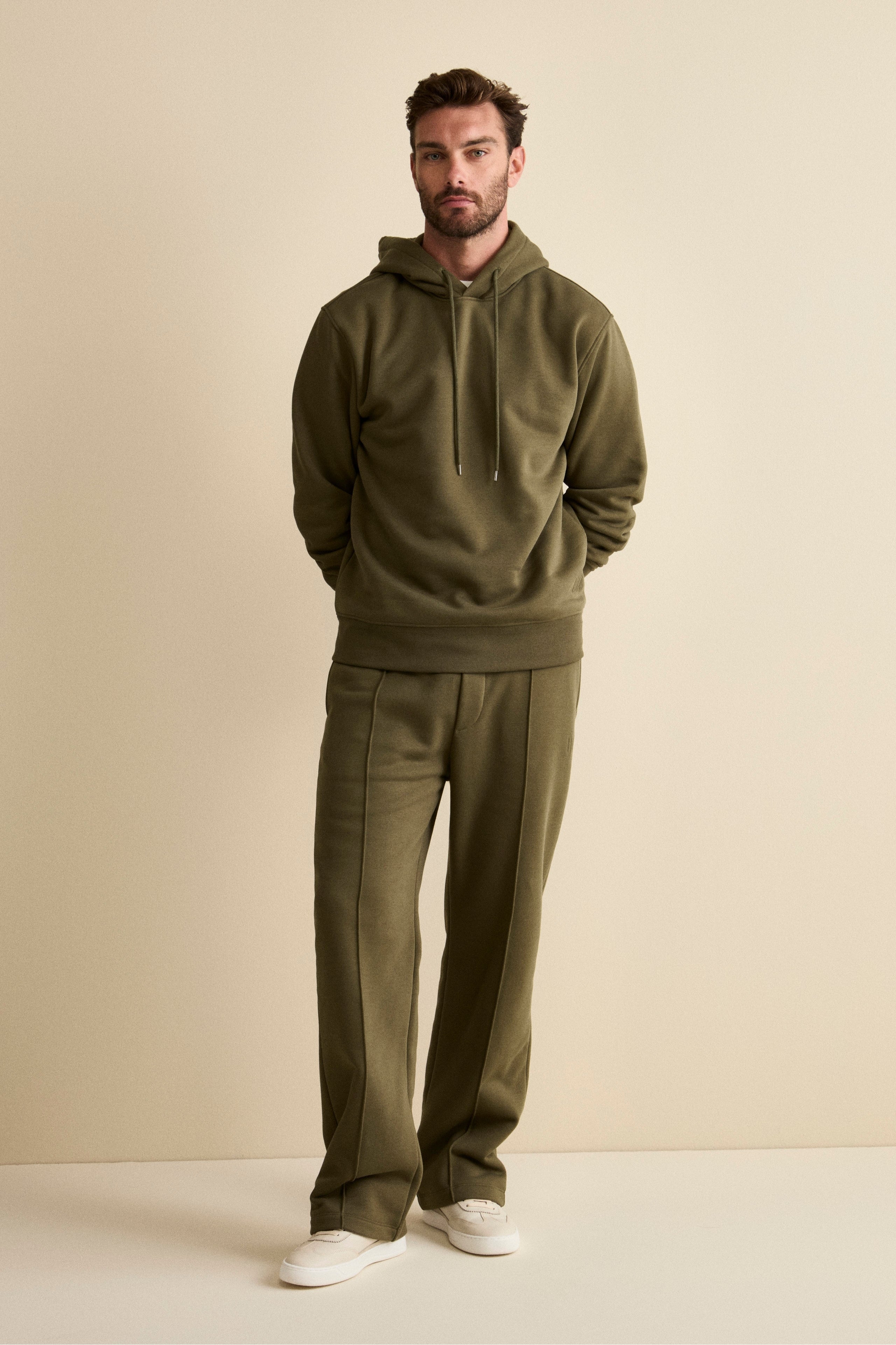 Pantalone Sportivo a Gamba Larga - MILITARE