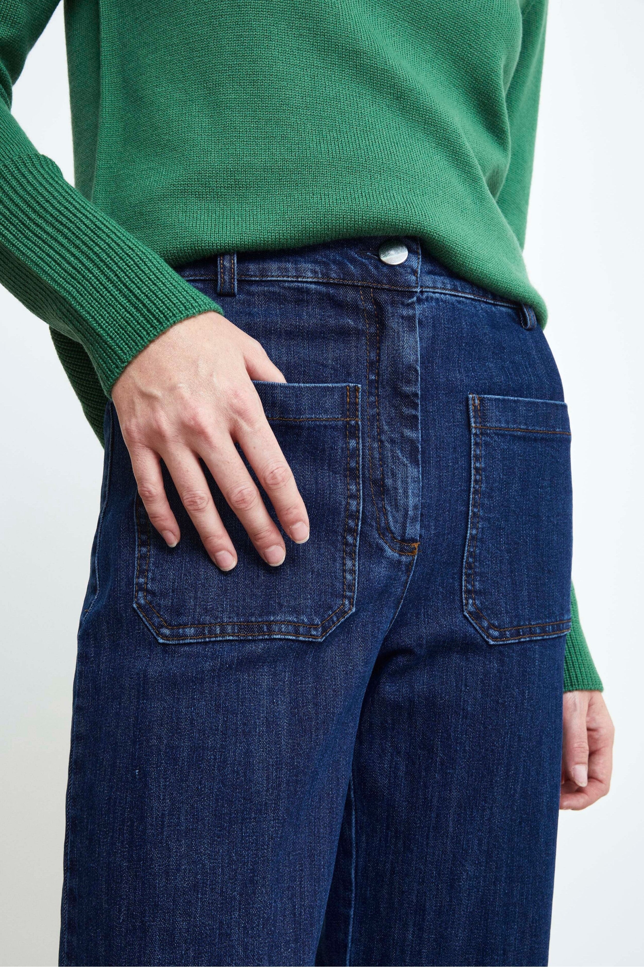 Jeans Palazzo in Cotone - JEANS