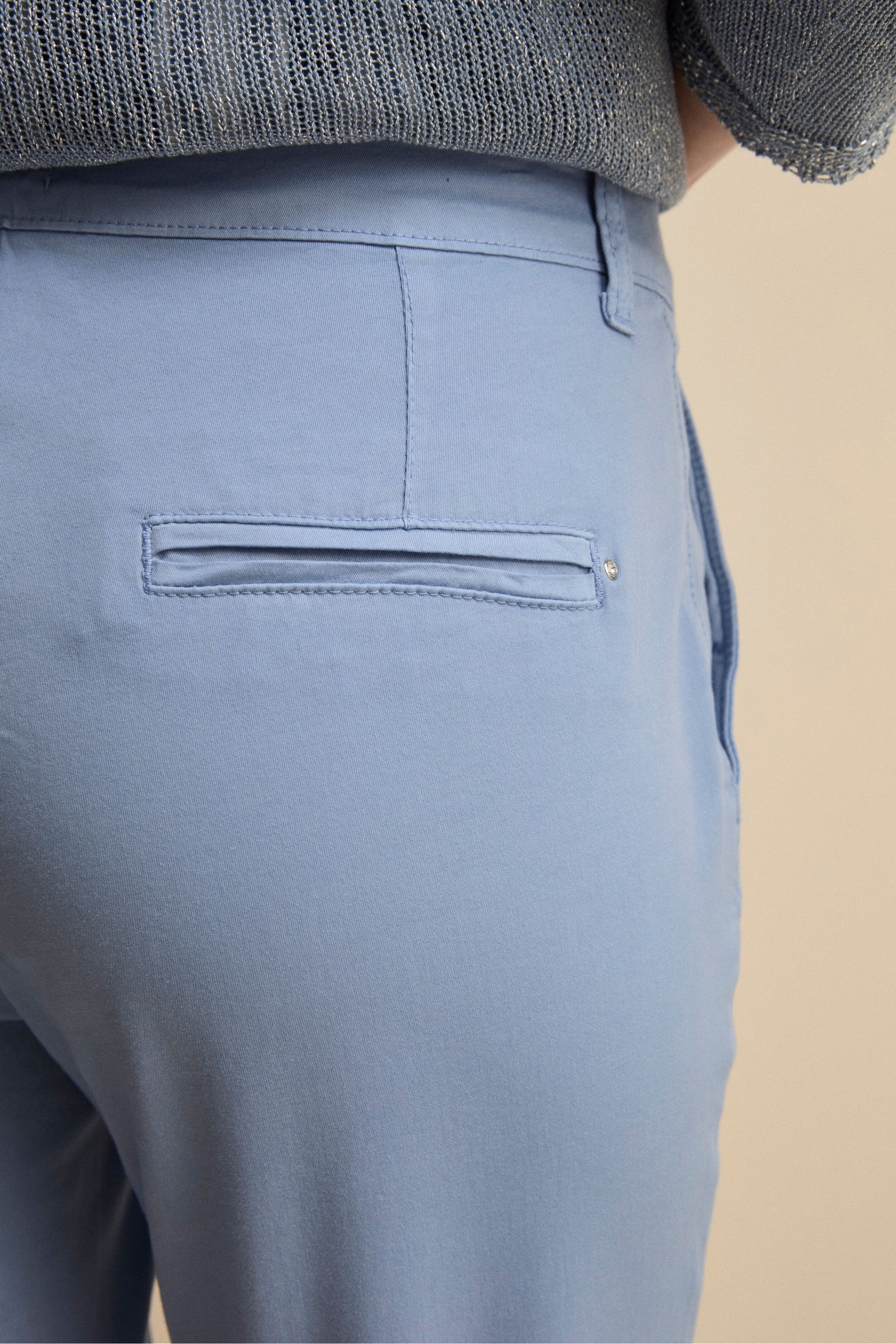 Pantalone Twill Regular Fit - JEANS