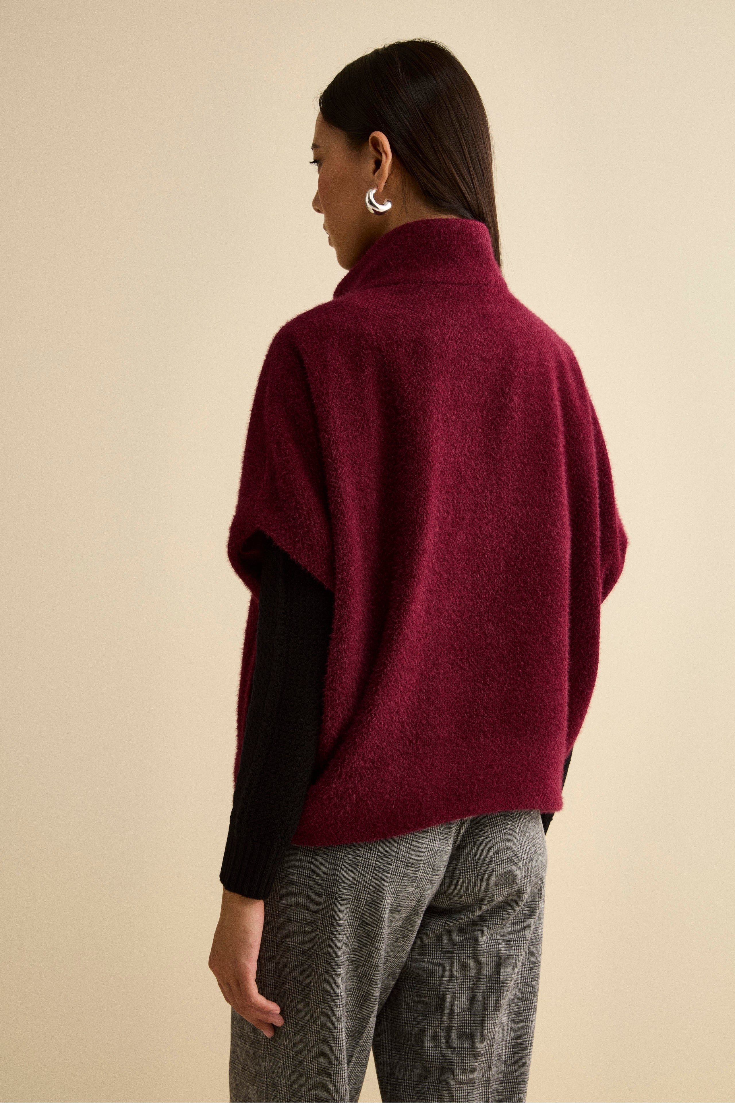 Cappa Foderata con Zip - BORDEAUX