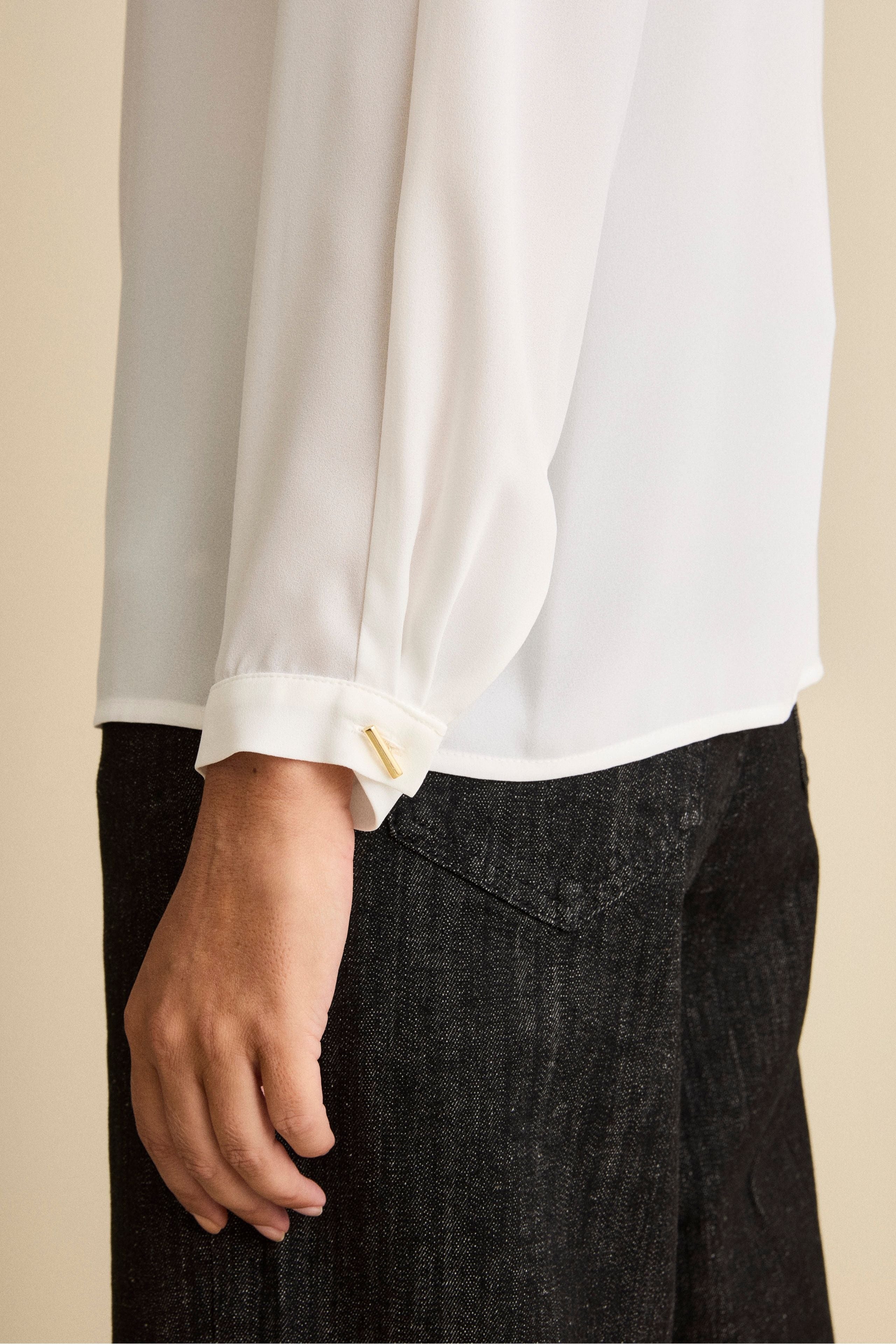 Blusa Raglan Over Doppio Filo - PANNA