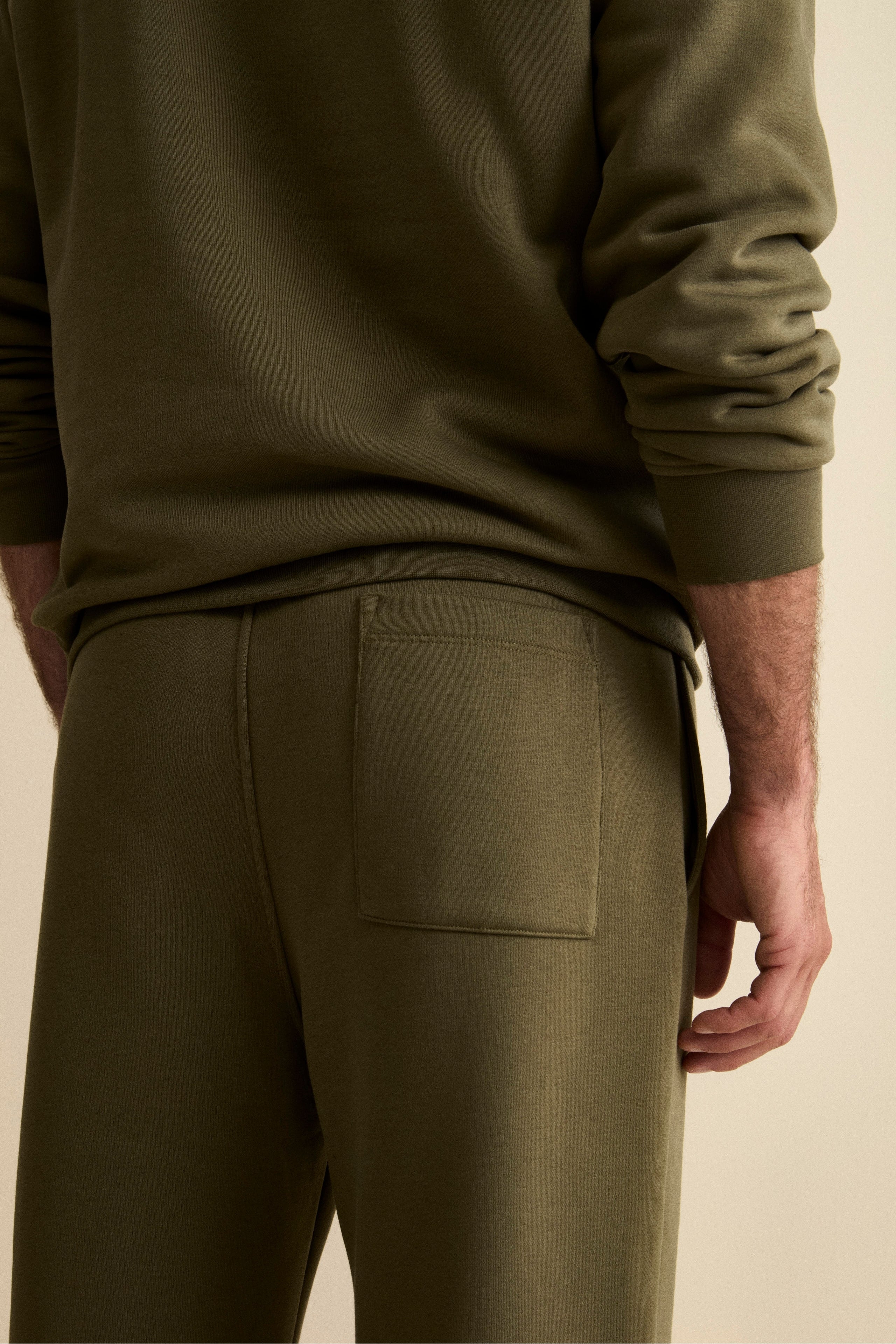Pantalone Sportivo a Gamba Larga - MILITARE