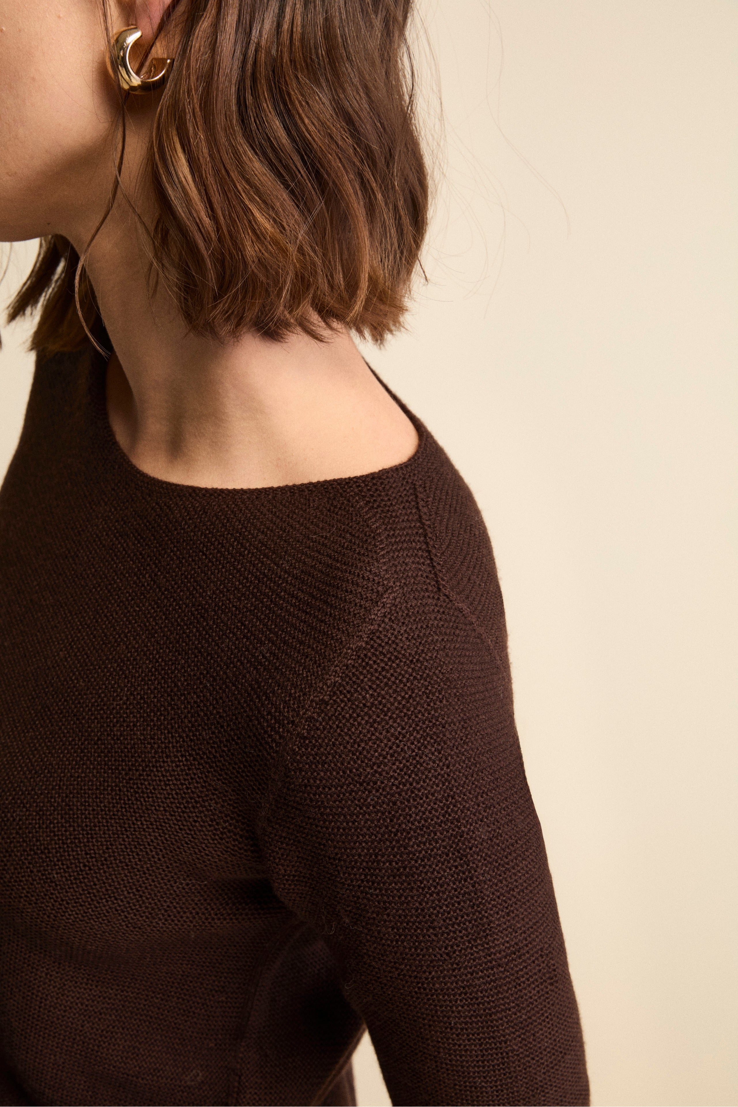 Maglia Barchetta in Lana Merino - T.MORO