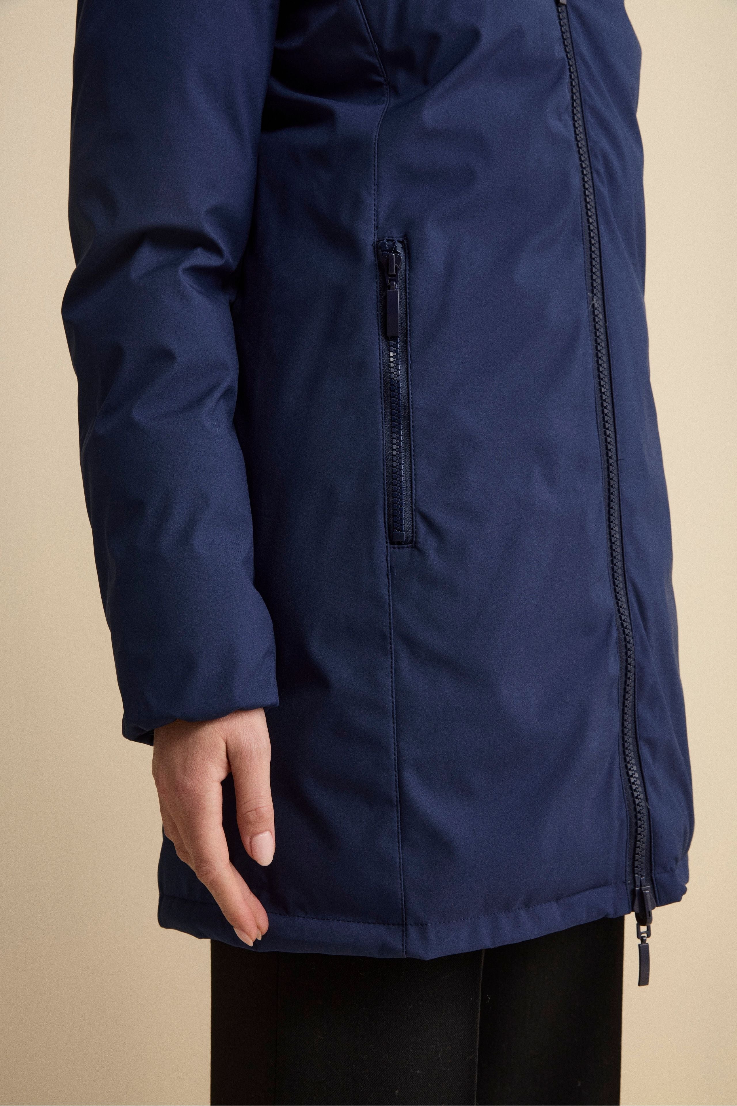 Giaccone Reversibile Imbottito - BLU