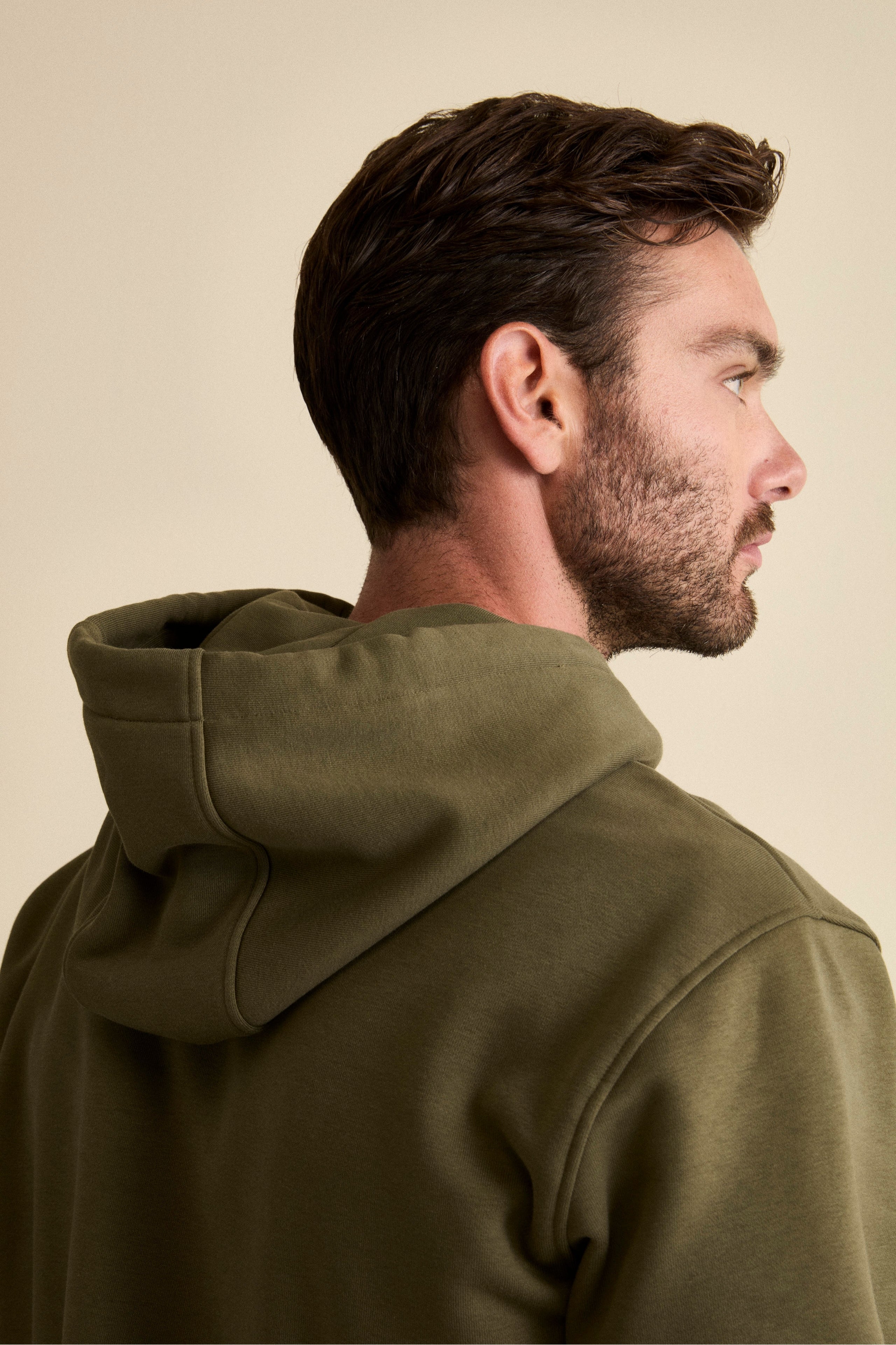 Felpa Sportiva con Cappuccio - MILITARE