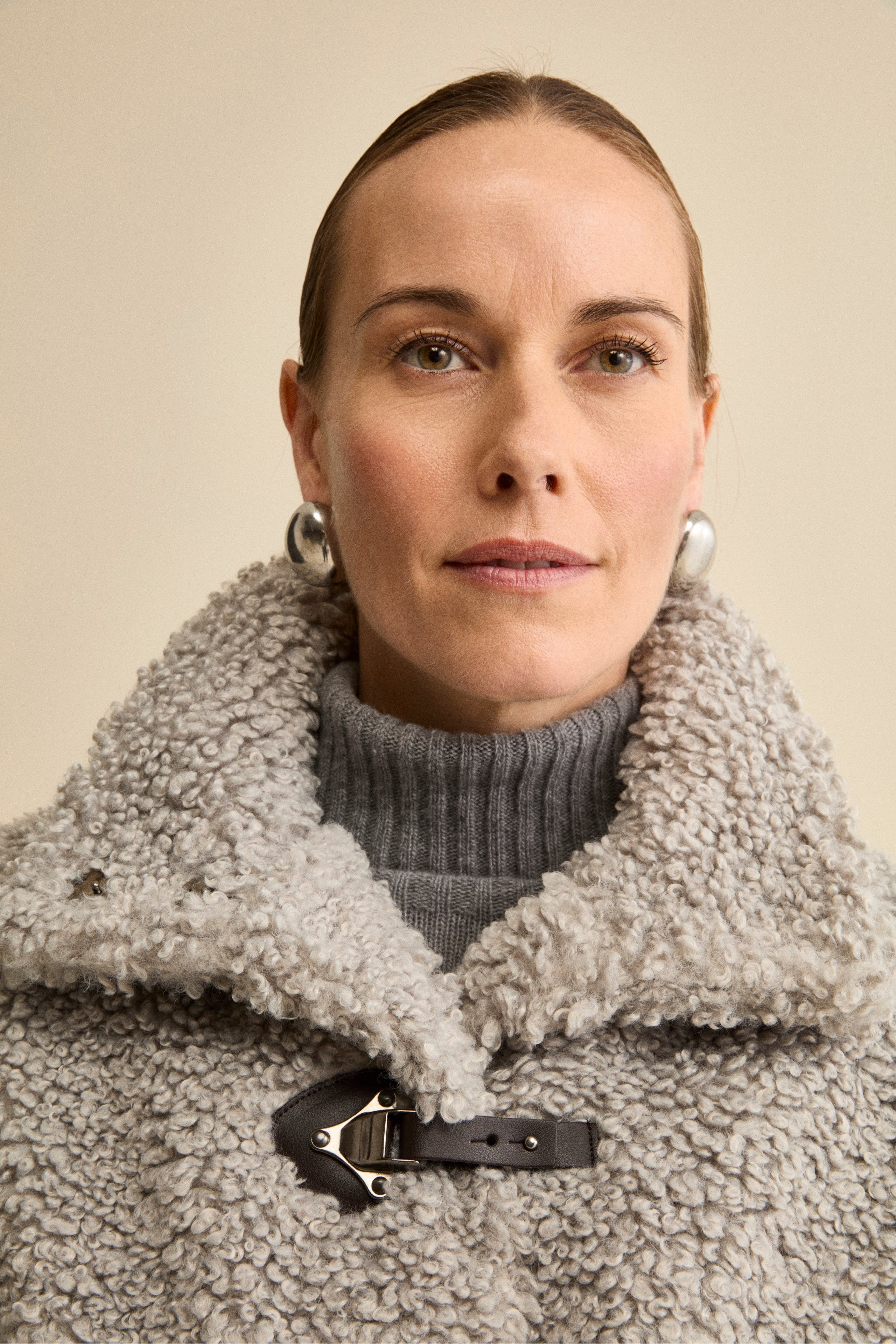 Cappa Teddy Over con Mezza Manica - PERLA