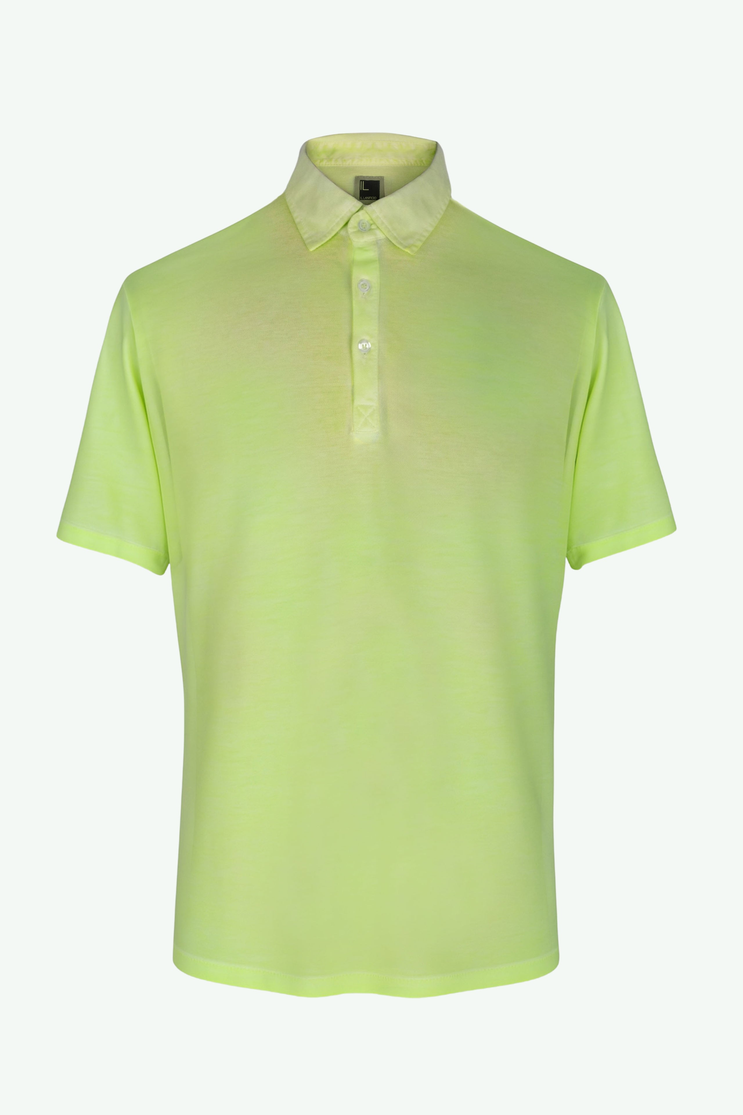 Polo Slim in Cotone - LIME