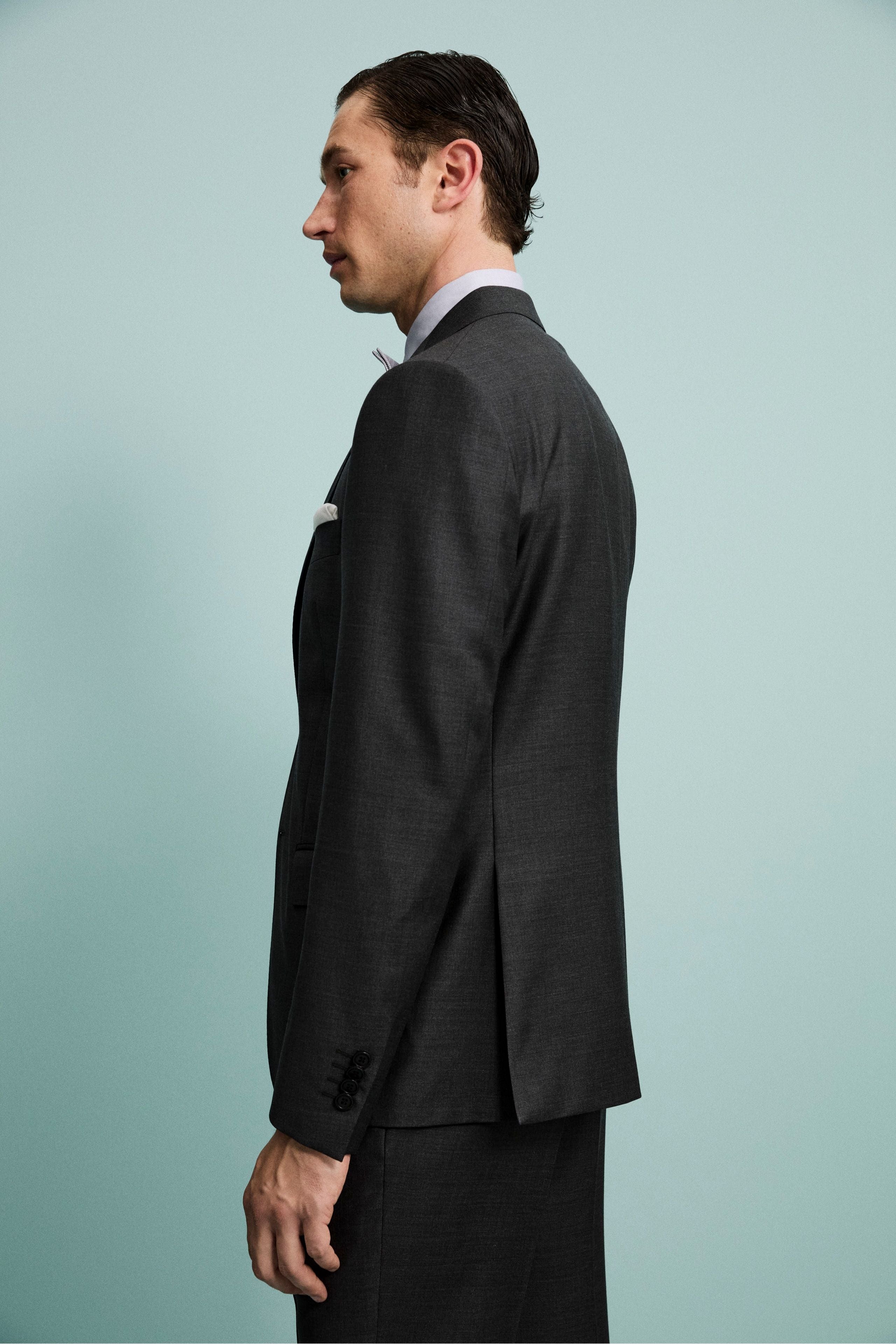 Giacca Elegante Drop 8 - ANTRACITE