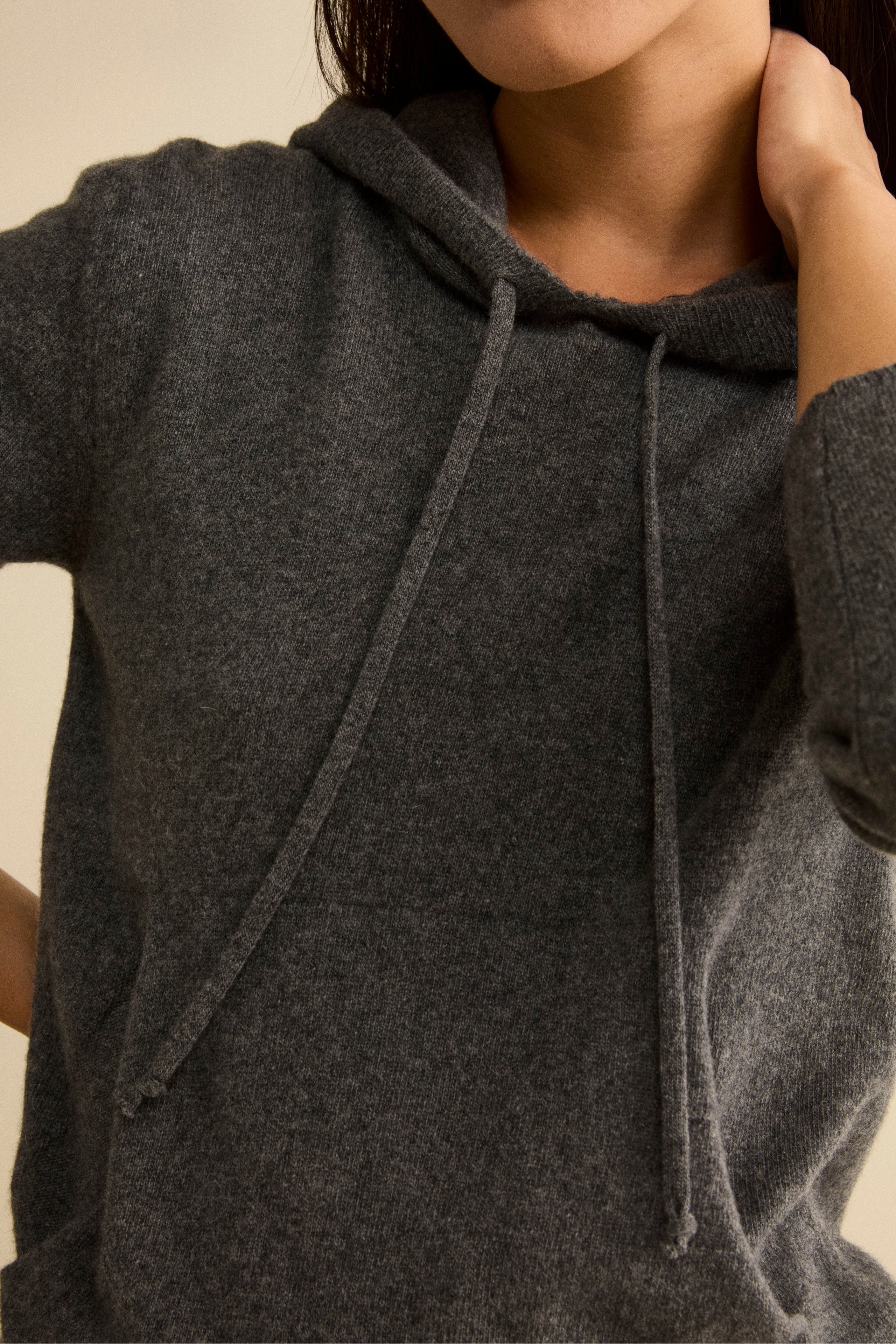 Tuta Morbida in cashmere - GRIGIO