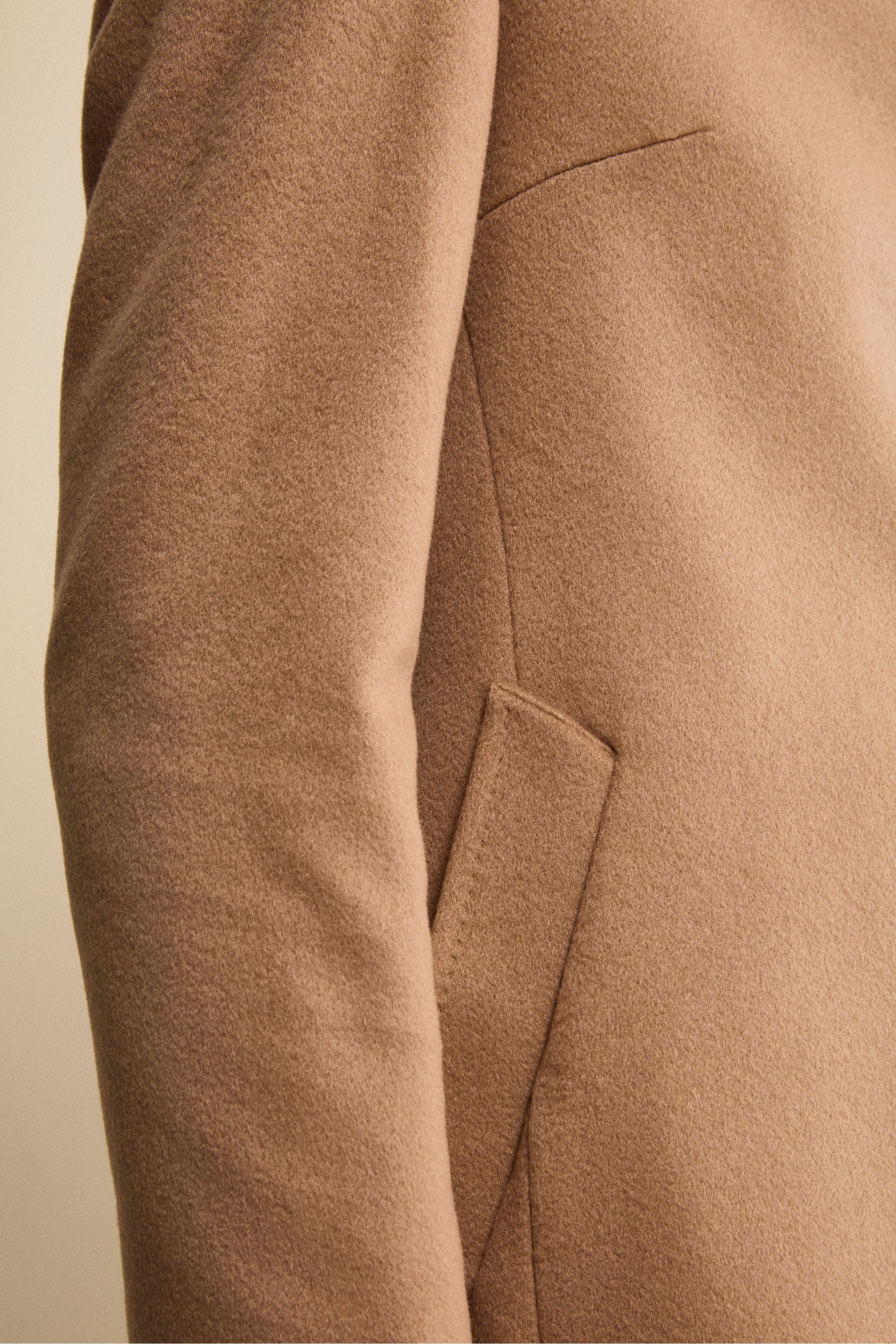 Cappotto in cashmere da donna - CAMMELLO