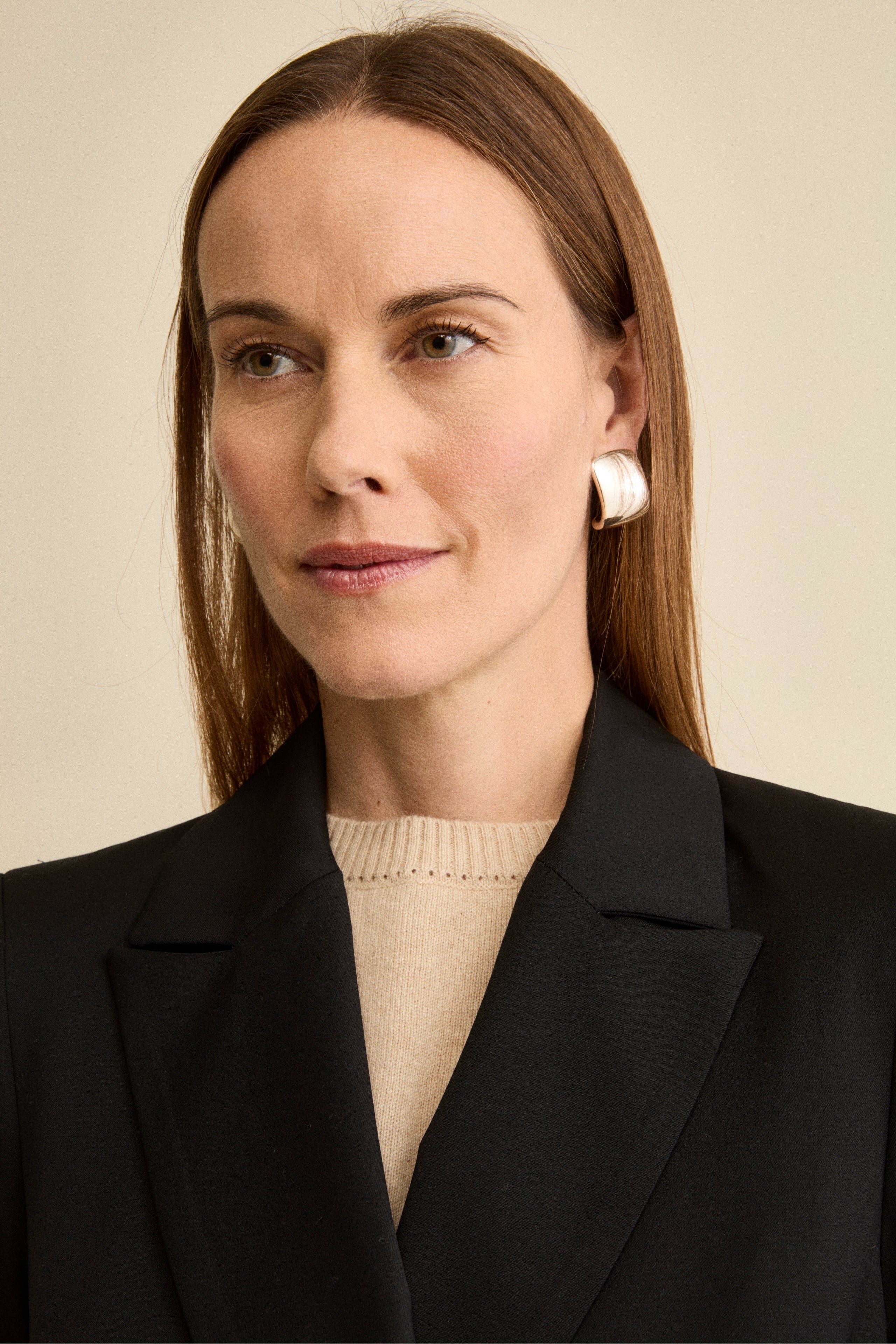 Tailleur in Lana Vergine Doppiopetto - NERO