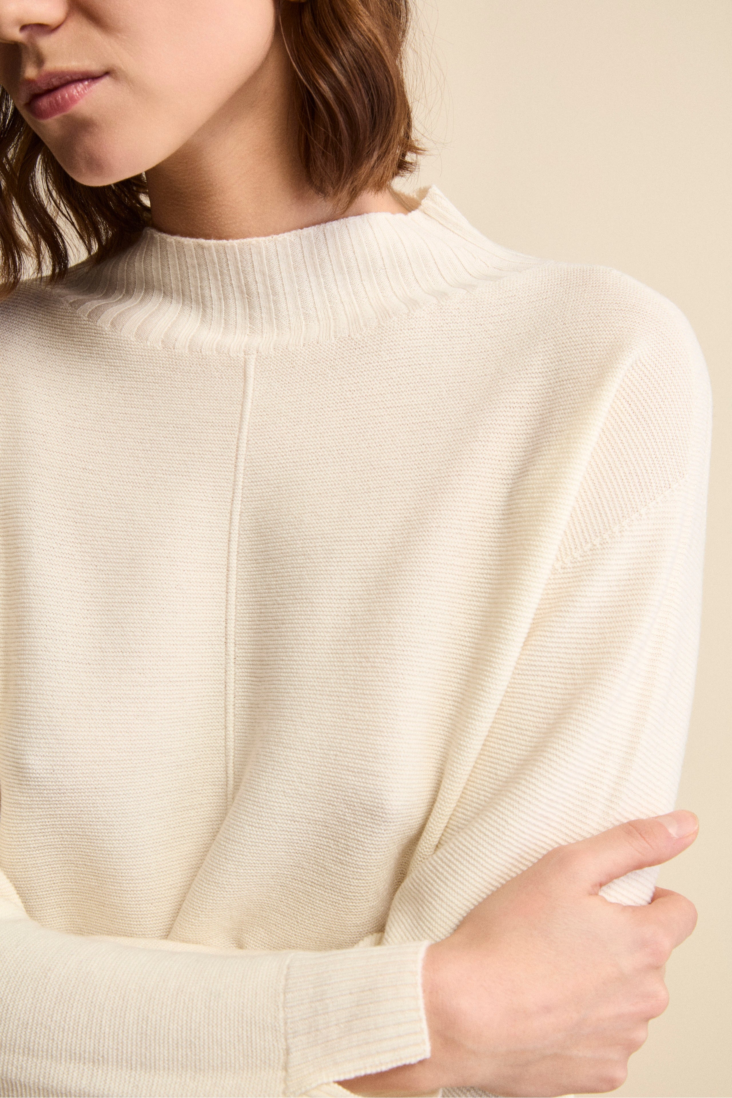 Dolcevita Links in Lana Merino - BIANCO