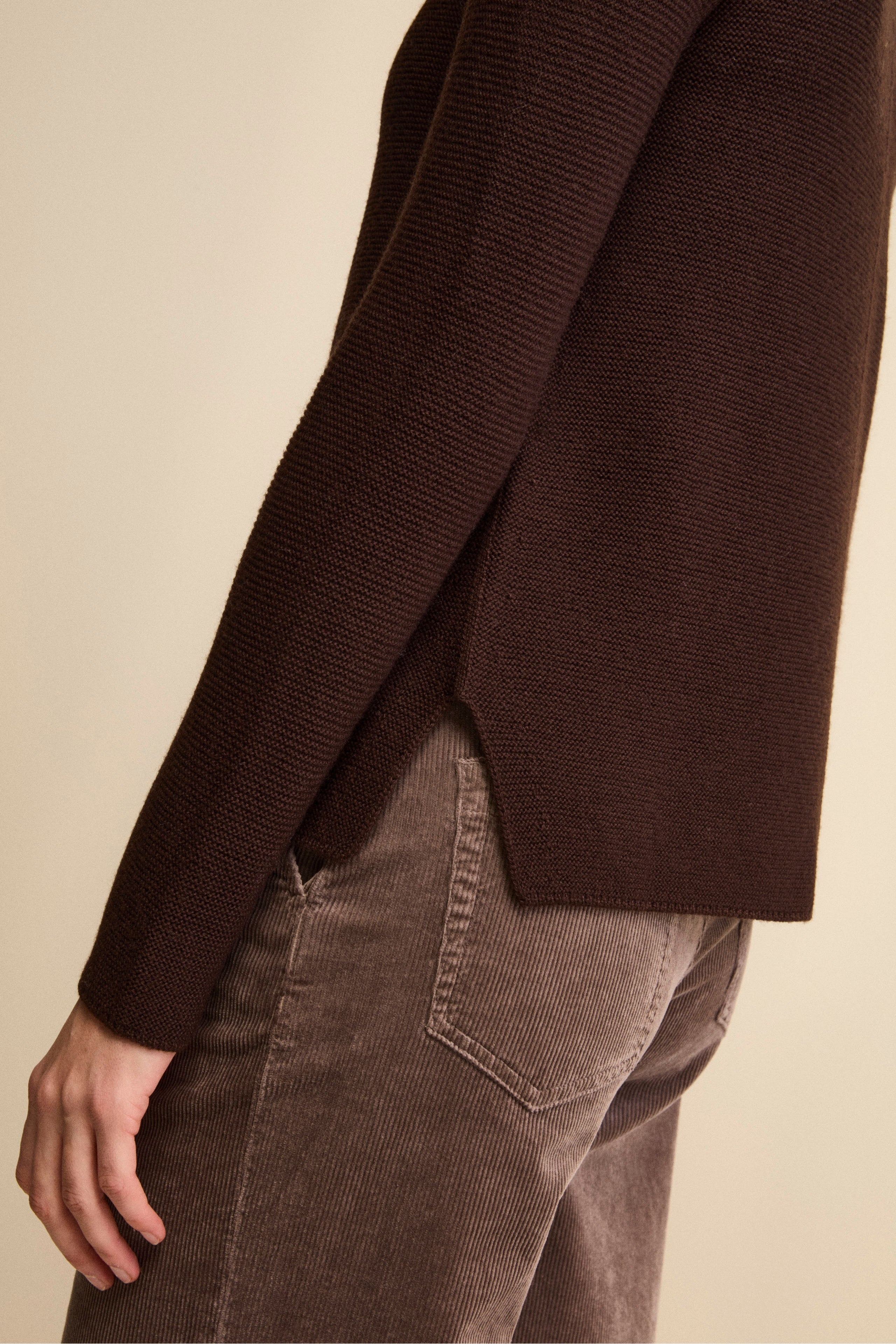 Maglia Barchetta in Lana Merino - T.MORO