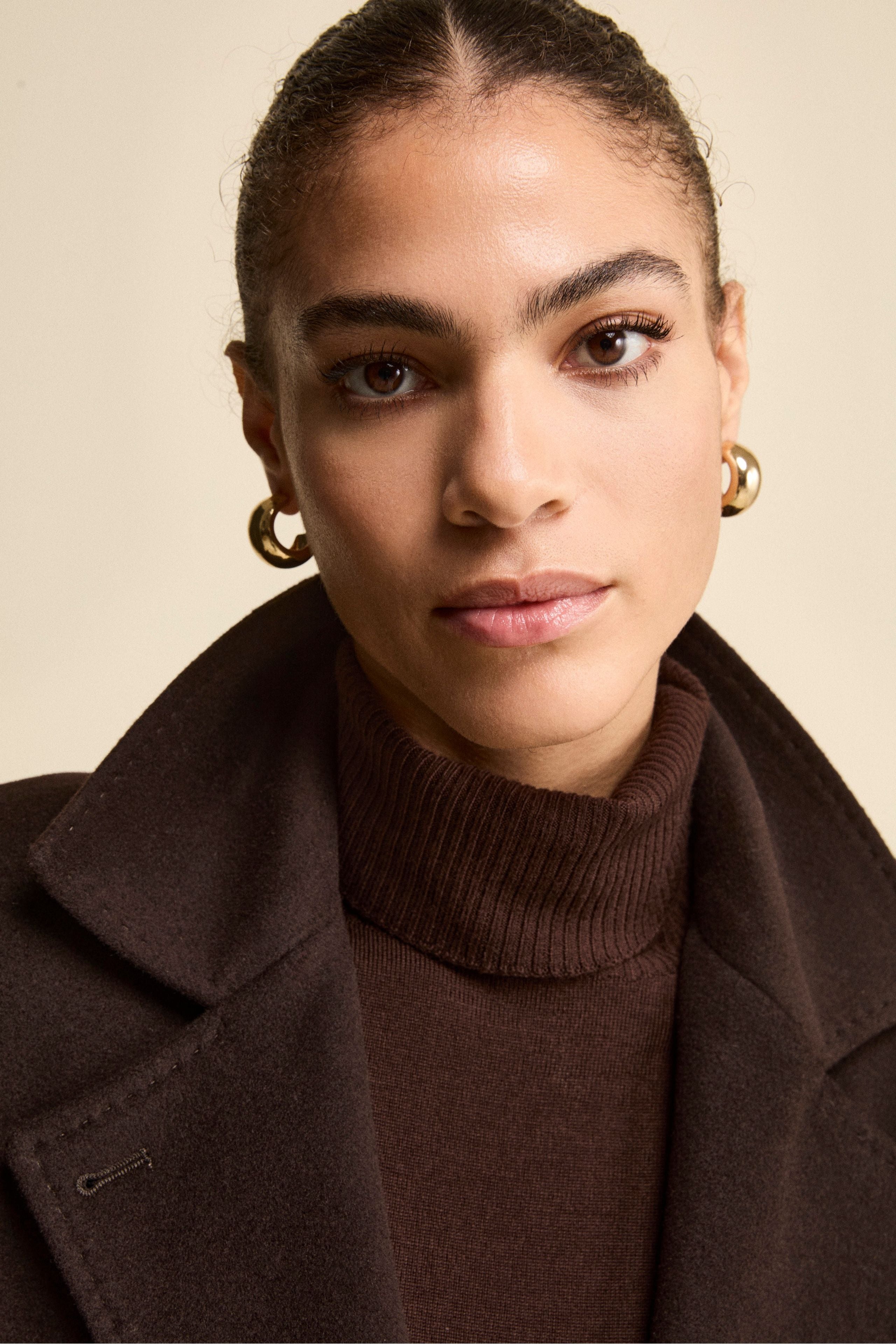 Cappotto lungo in lana e cashmere - T.MORO