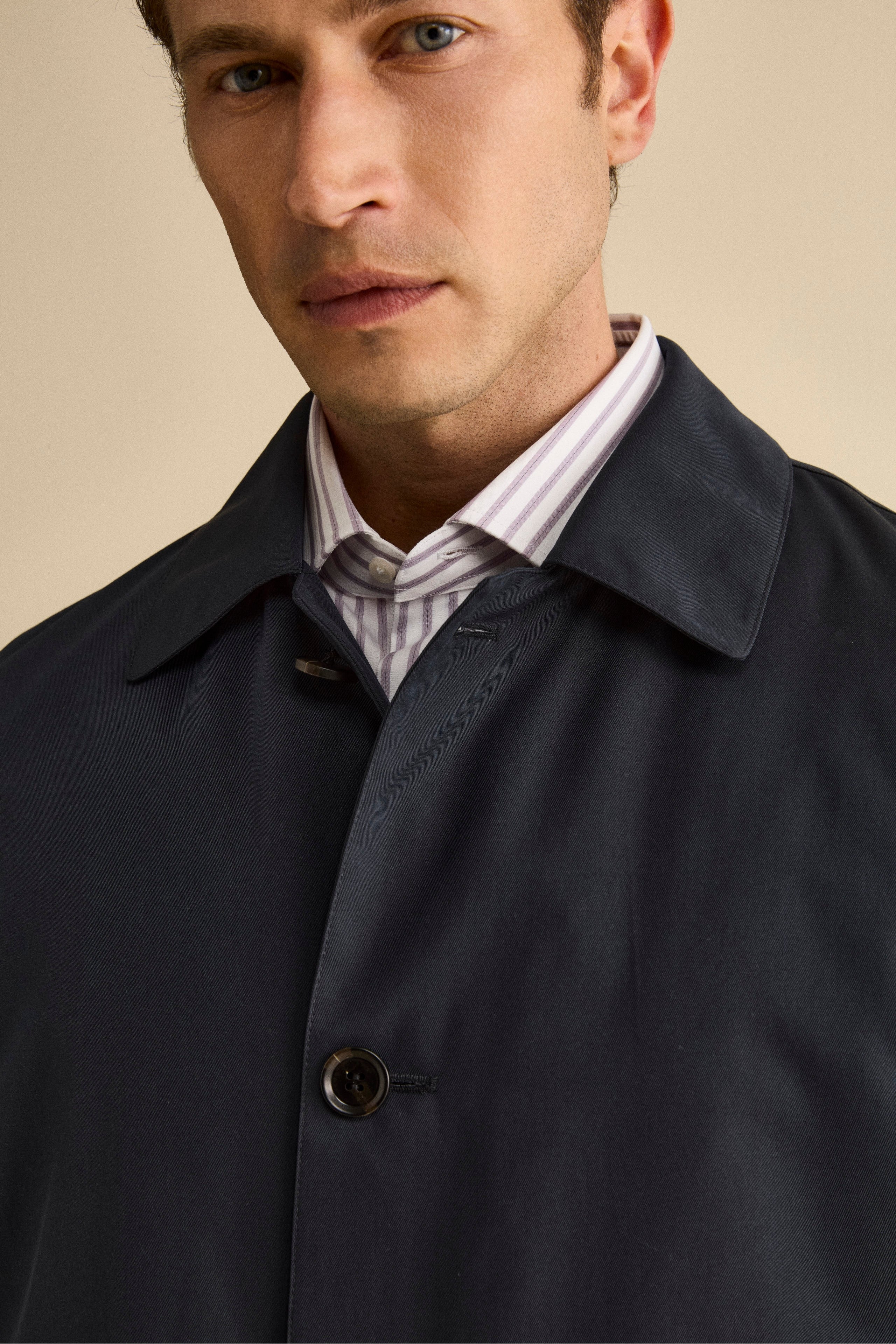 Impermeabile Invernale Midi con Trapunta - BLU