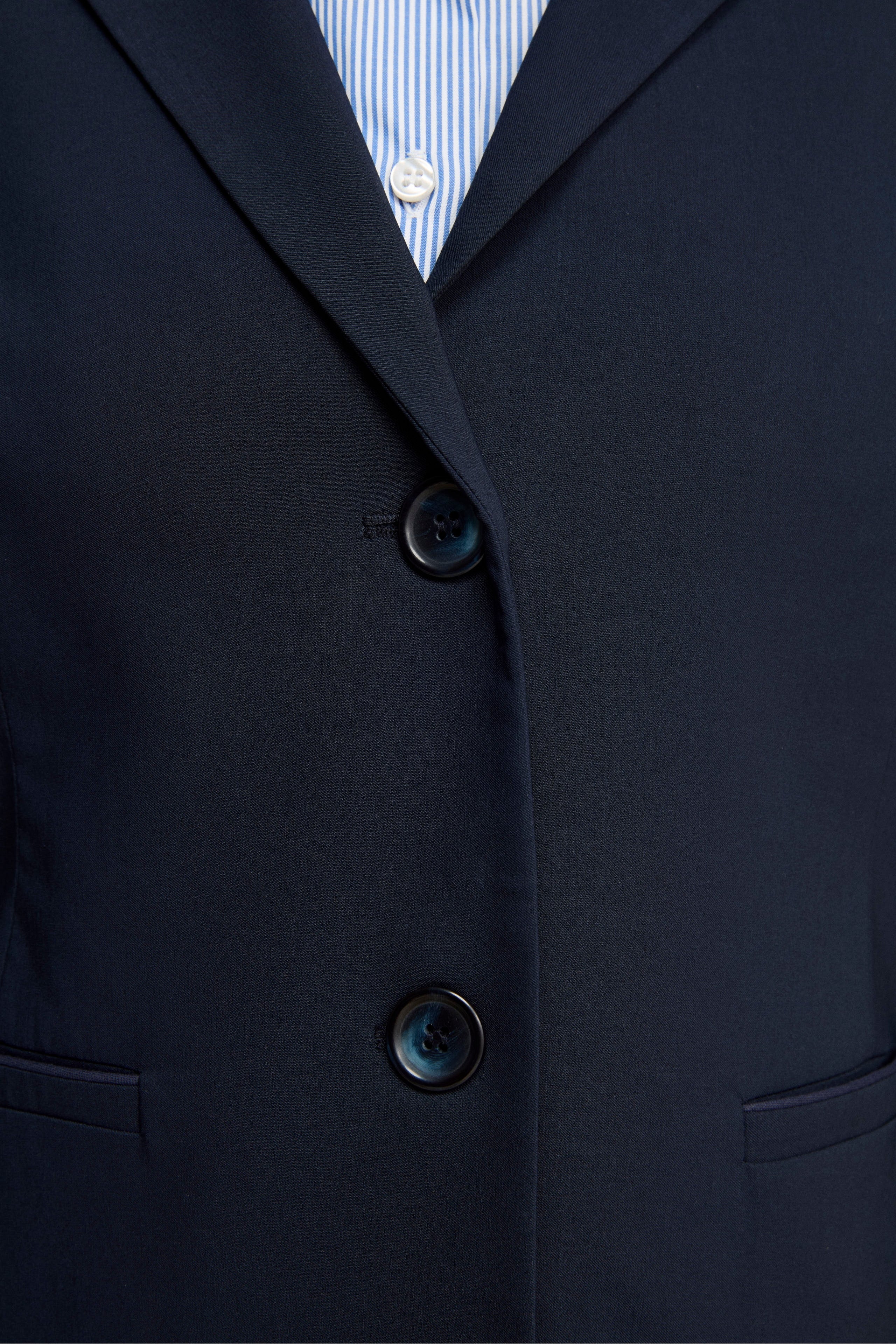 Giacca Basic in Bengalina - BLU