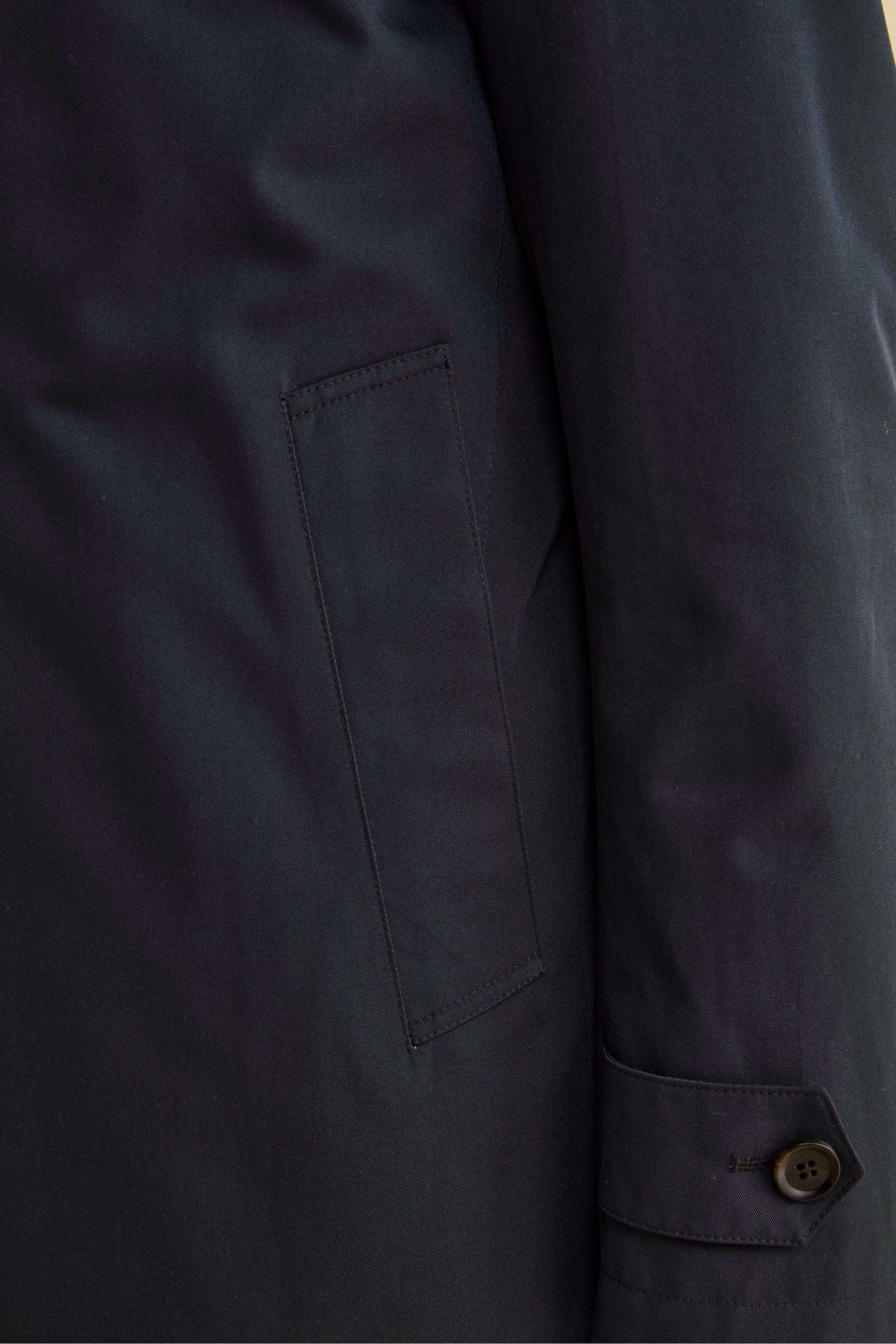 Impermeabile Invernale Midi con Trapunta - BLU