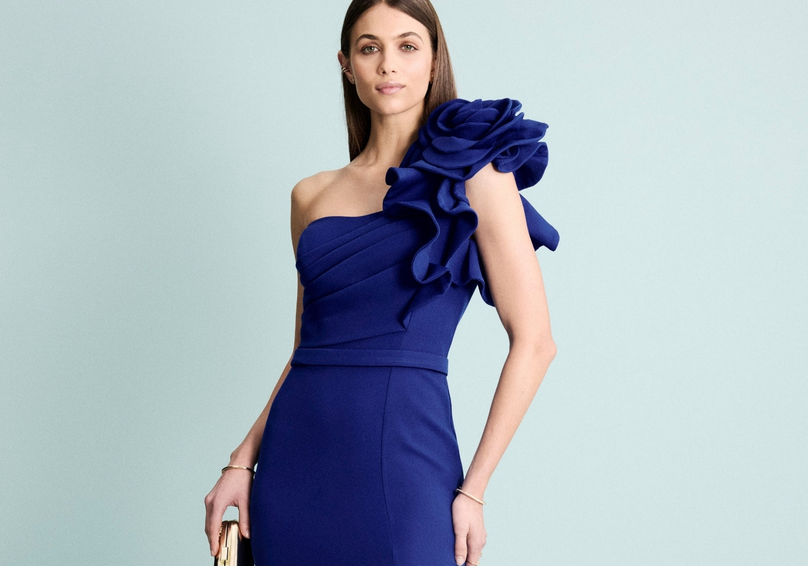 Abito da cerimonia donna blu