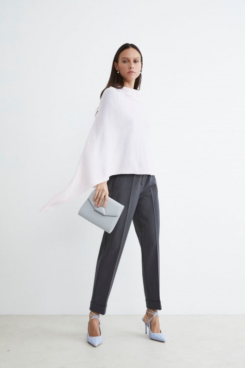 Mantella in cashmere da donna - ROSA