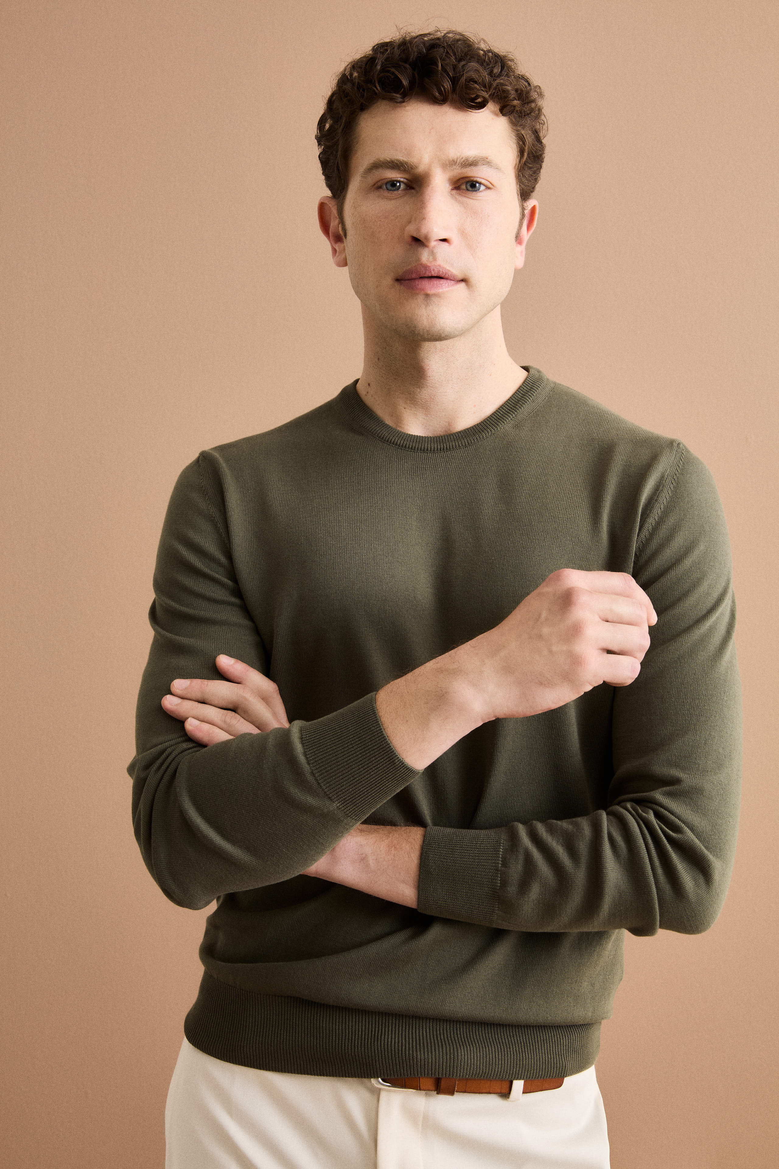 Maglia girocollo in cotone - MUSCHIO