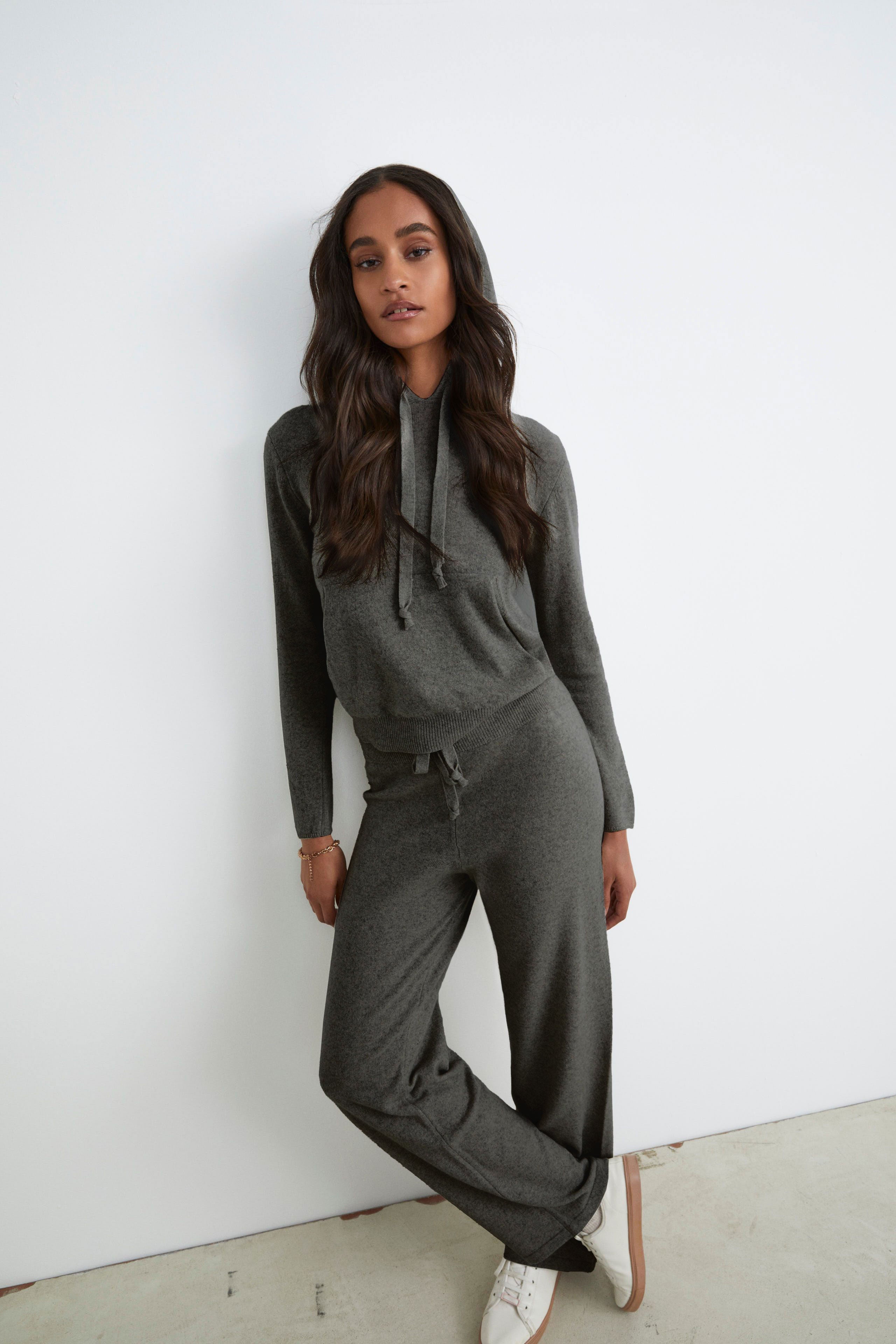 Tuta in cashmere - GRIGIO