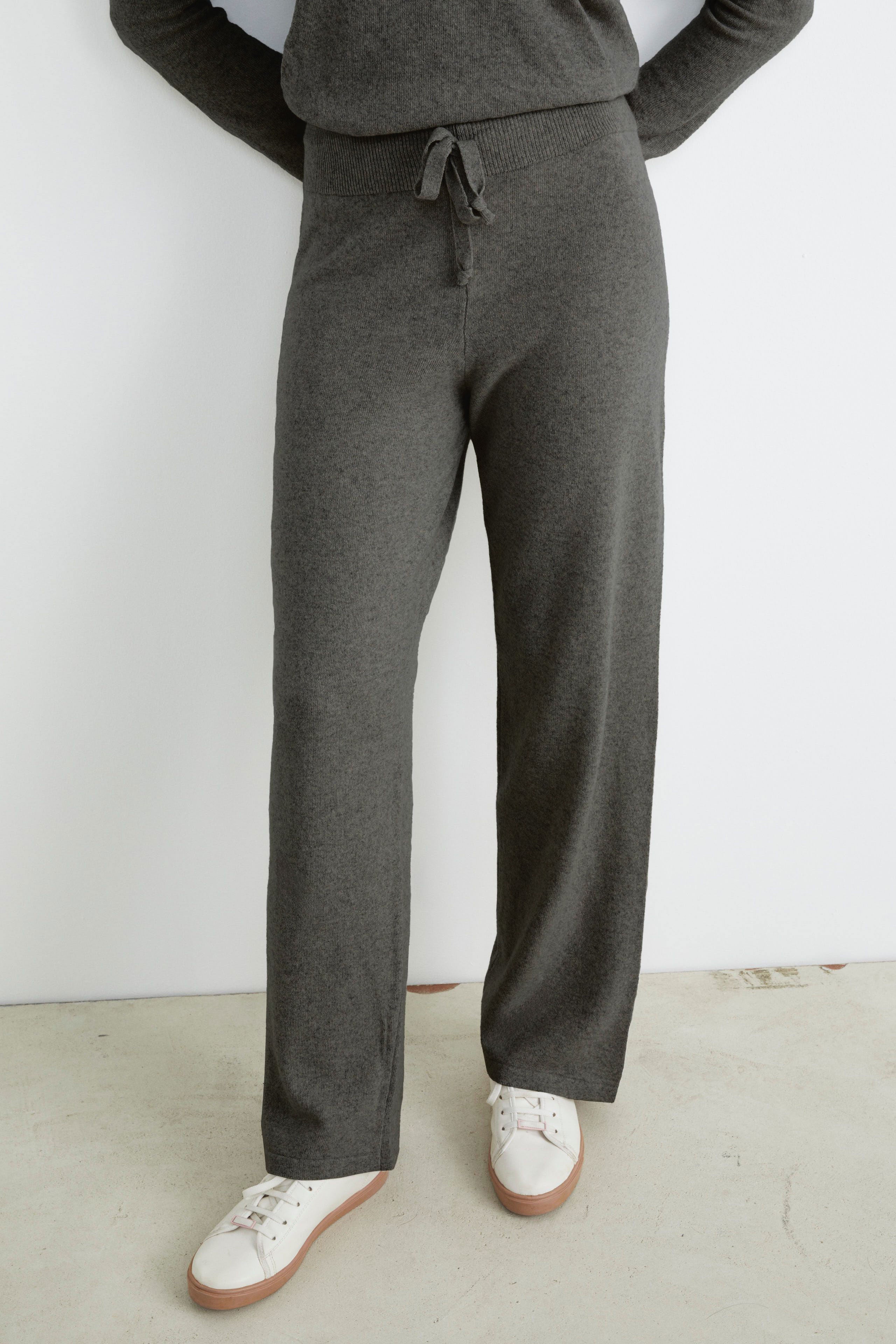 Tuta in cashmere - GRIGIO