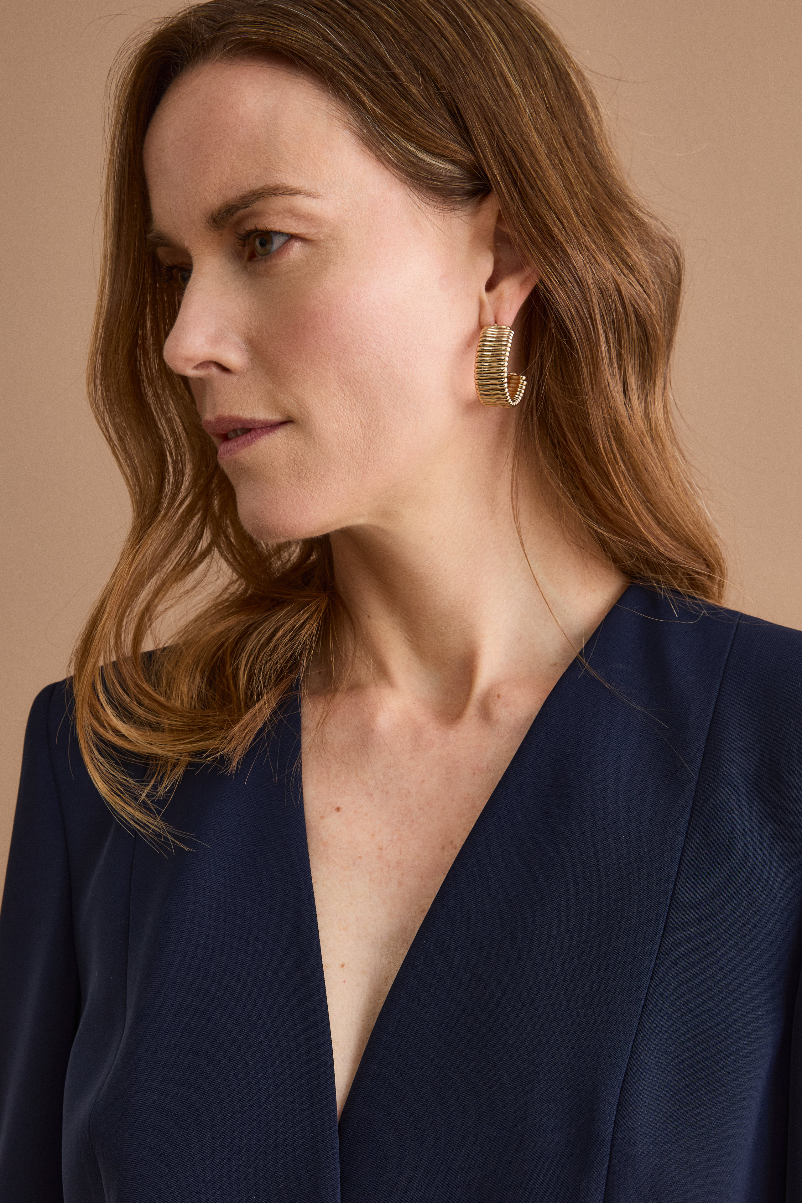 Giacca Sciancrata da Cerimonia in Cady - BLU