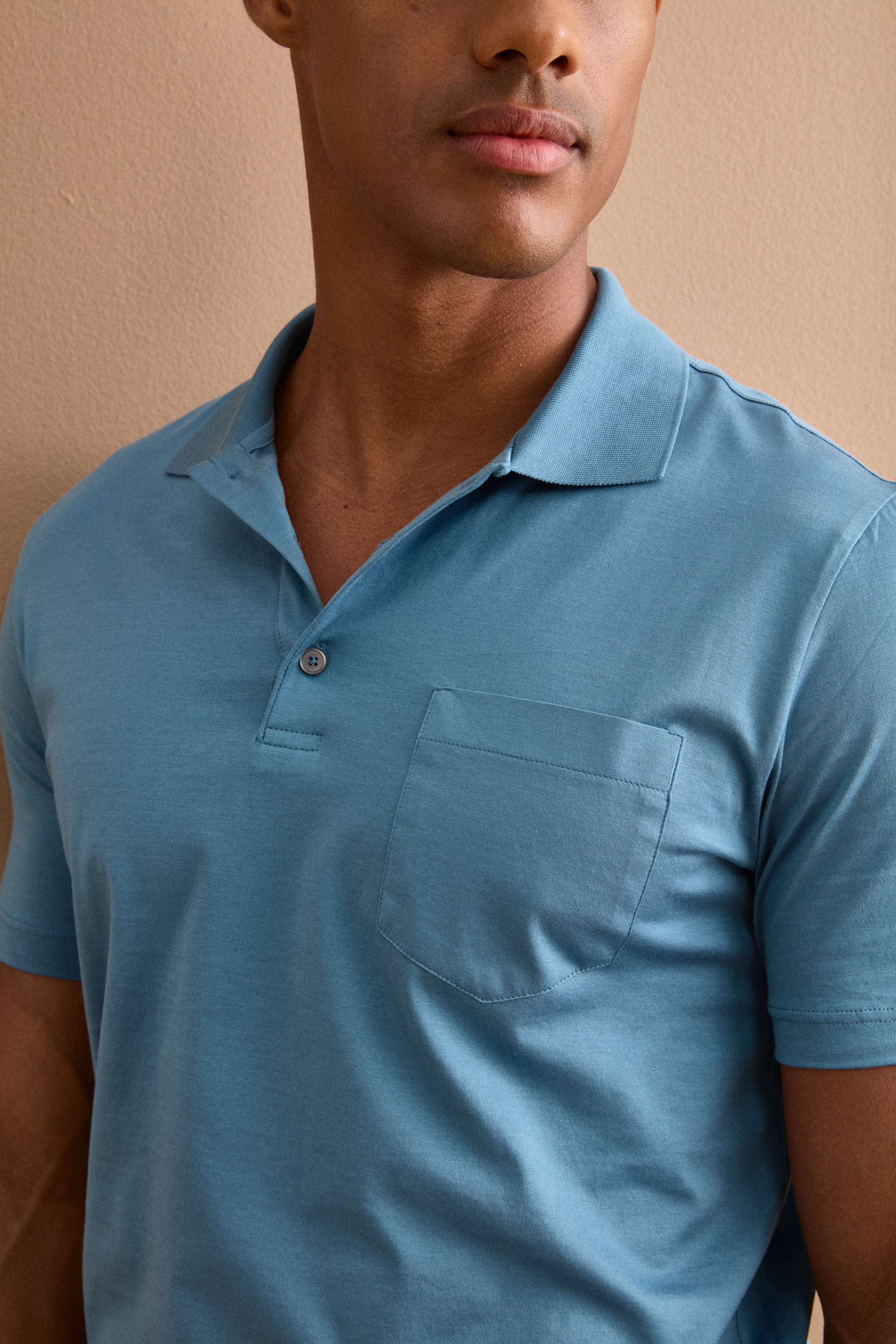 Polo Jersey Uomo in Filo di Scozia - AVIO