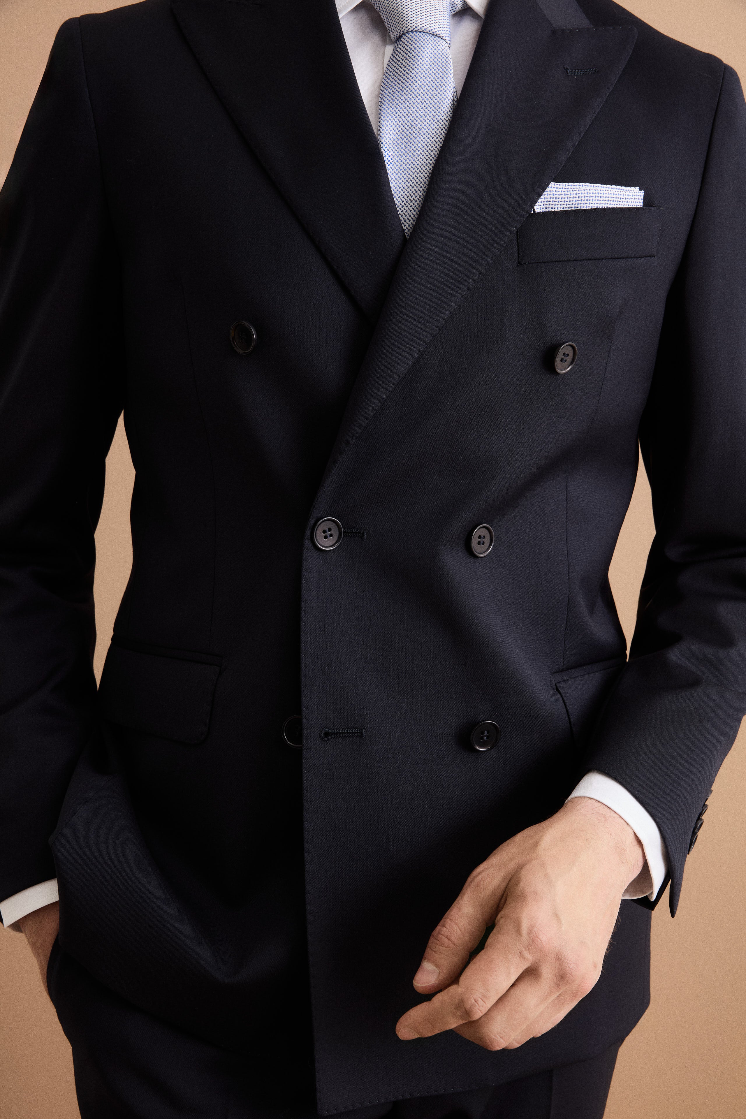 Pochette in Fantasia da Cerimonia - FANT. AZZURRO