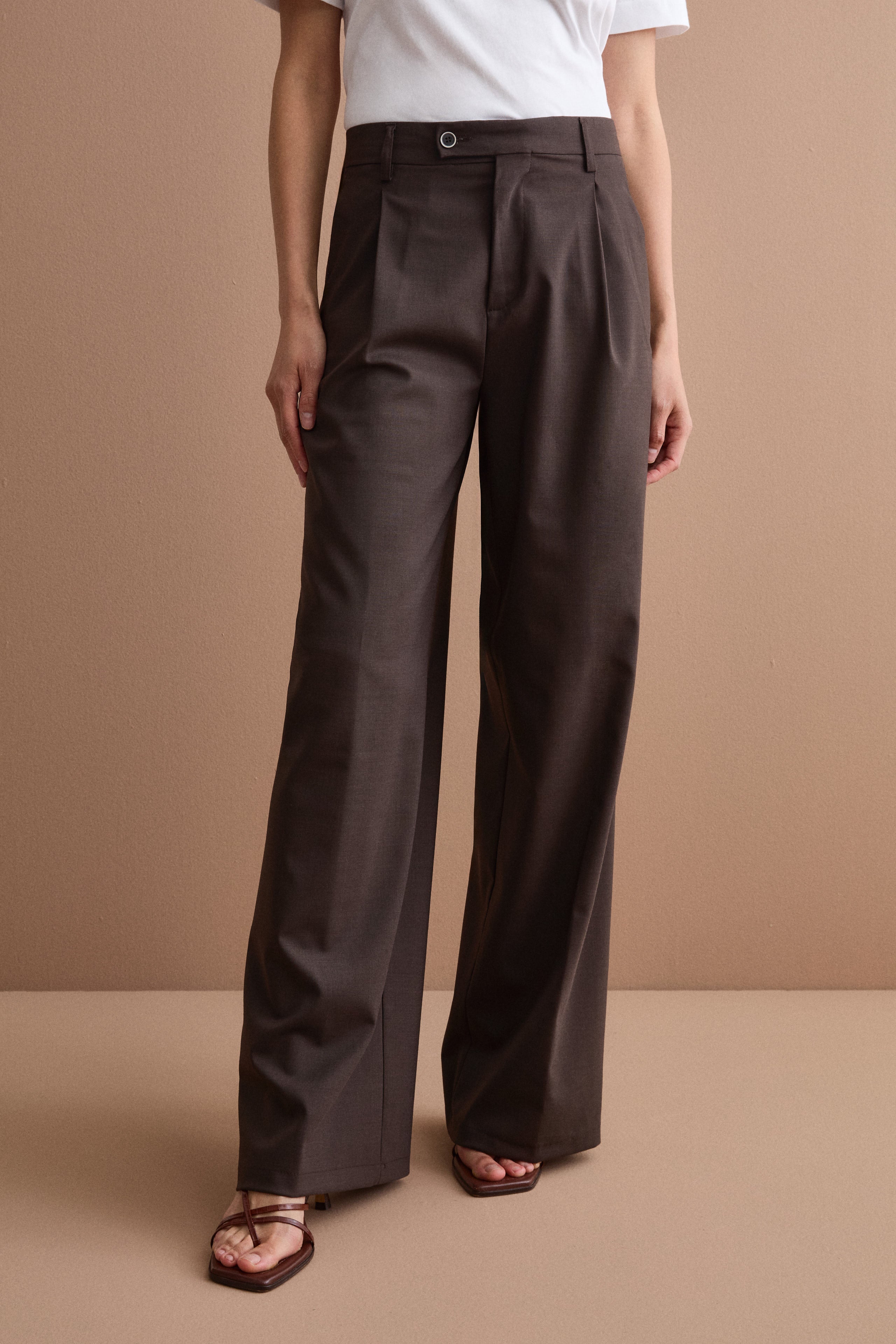 Pantalone Palazzo da Cerimonia in Lana Vergine - T.MORO